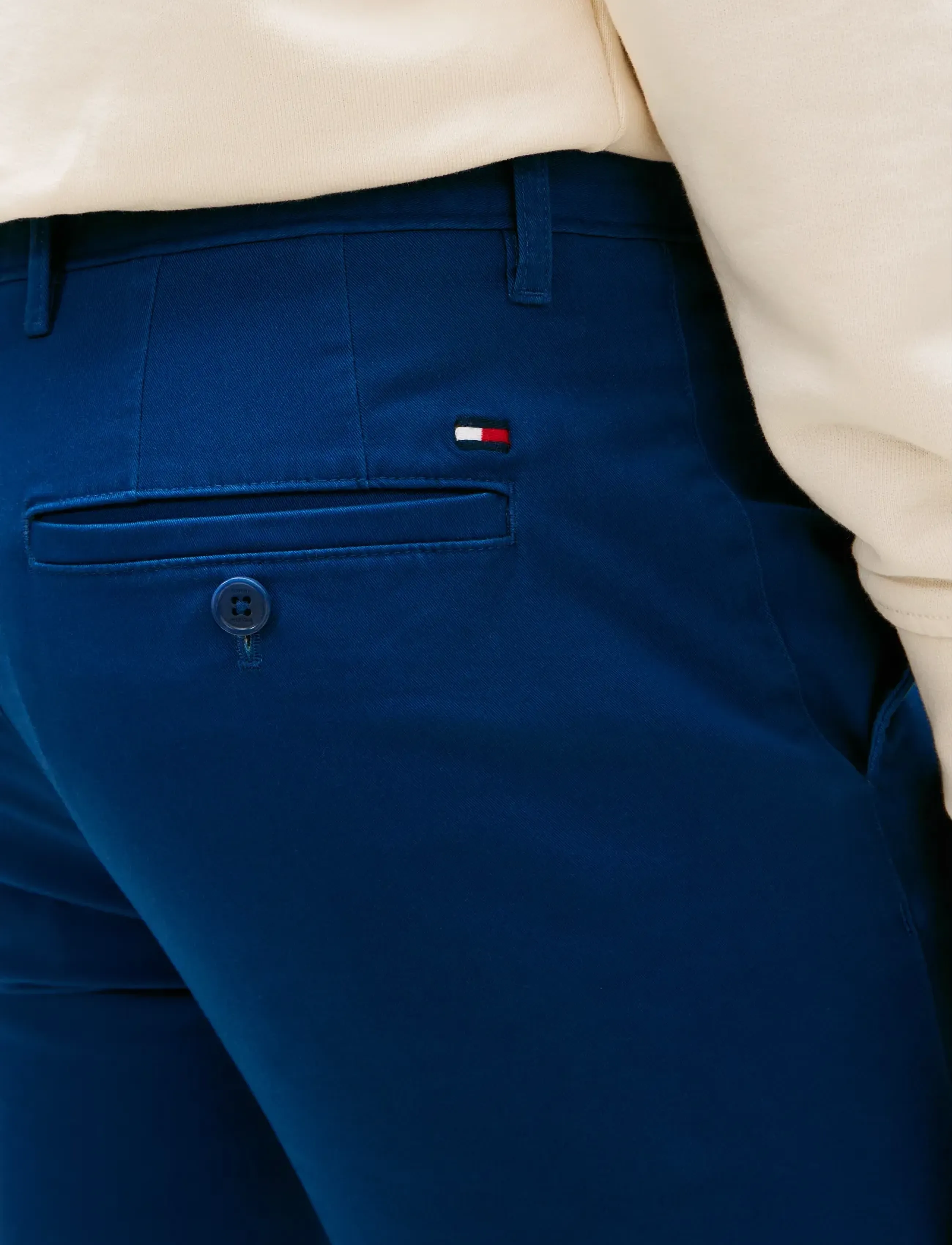 Tommy Hilfiger - DENTON ESSENTIAL TWILL - chino püksid - blue jean - 4