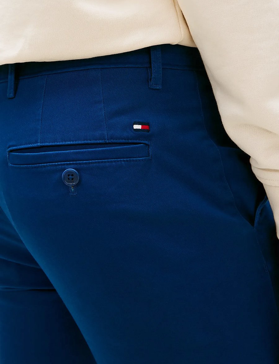 Tommy Hilfiger - DENTON ESSENTIAL TWILL - chinos - blue jean - 4