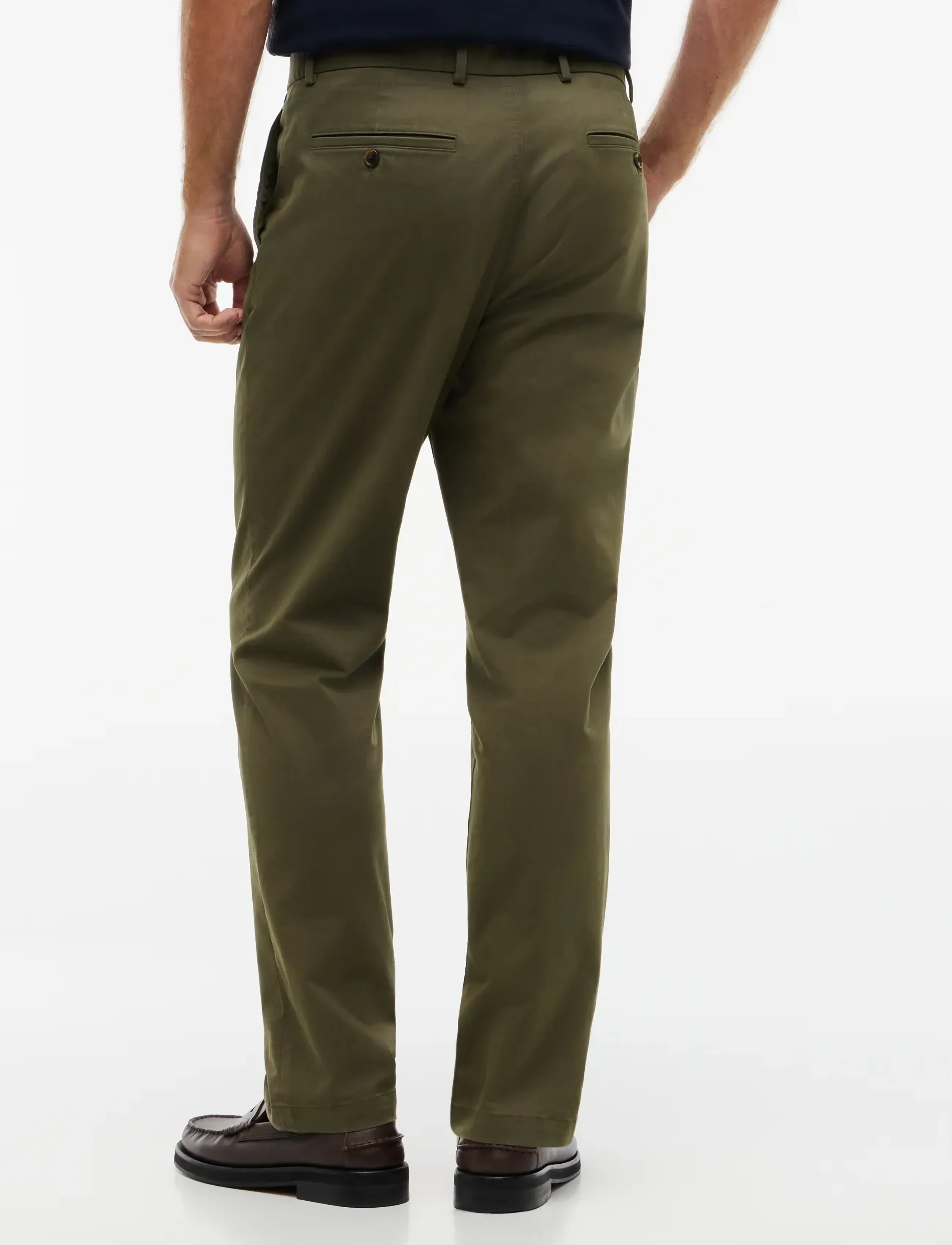Tommy Hilfiger - DENTON ESSENTIAL TWILL - chino-püksid - platinum olive - 2