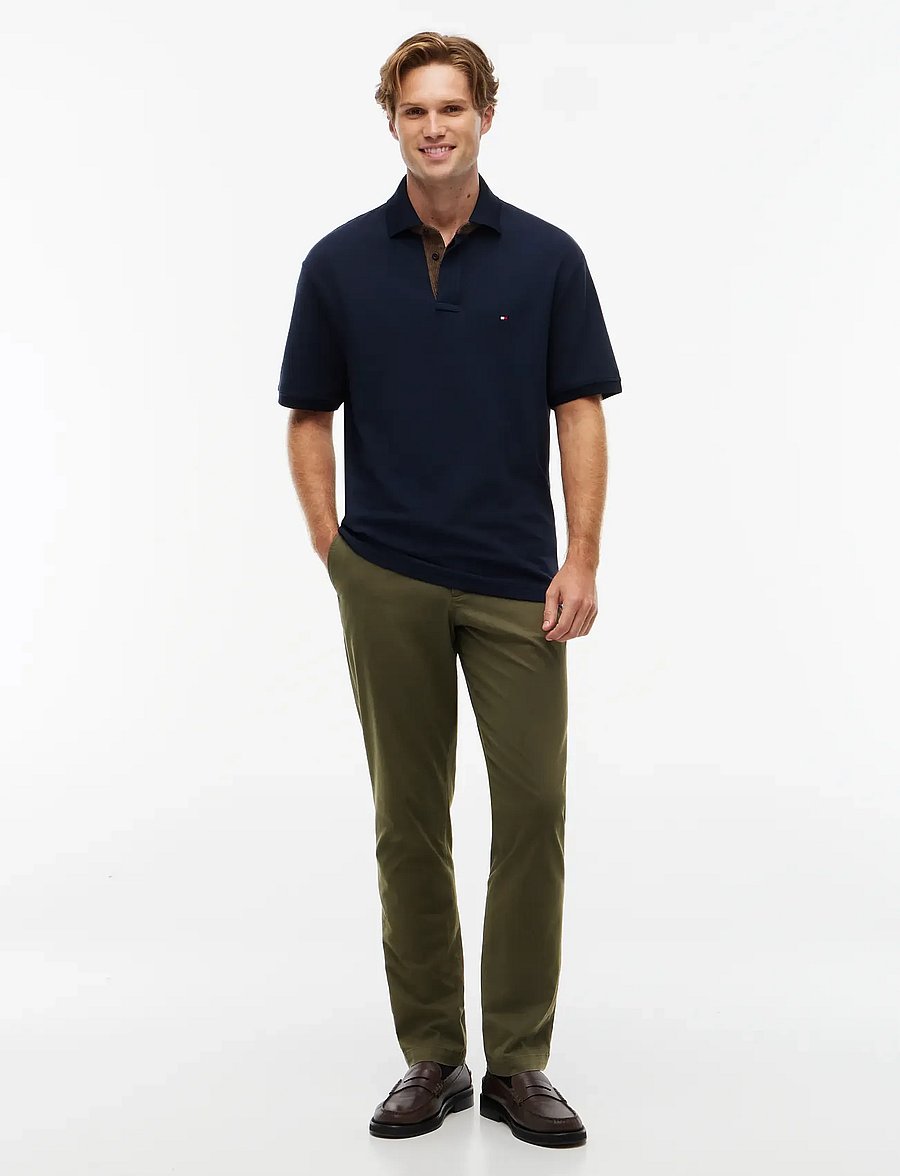 Tommy Hilfiger - DENTON ESSENTIAL TWILL - chino-püksid - platinum olive - 3