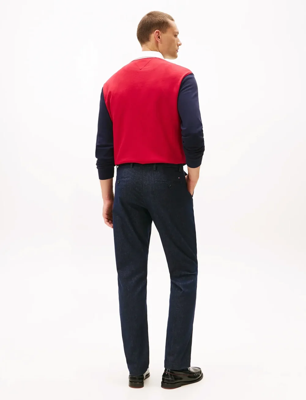 Tommy Hilfiger - DENTON BRUSHED MARL - chinos - desert sky - 2