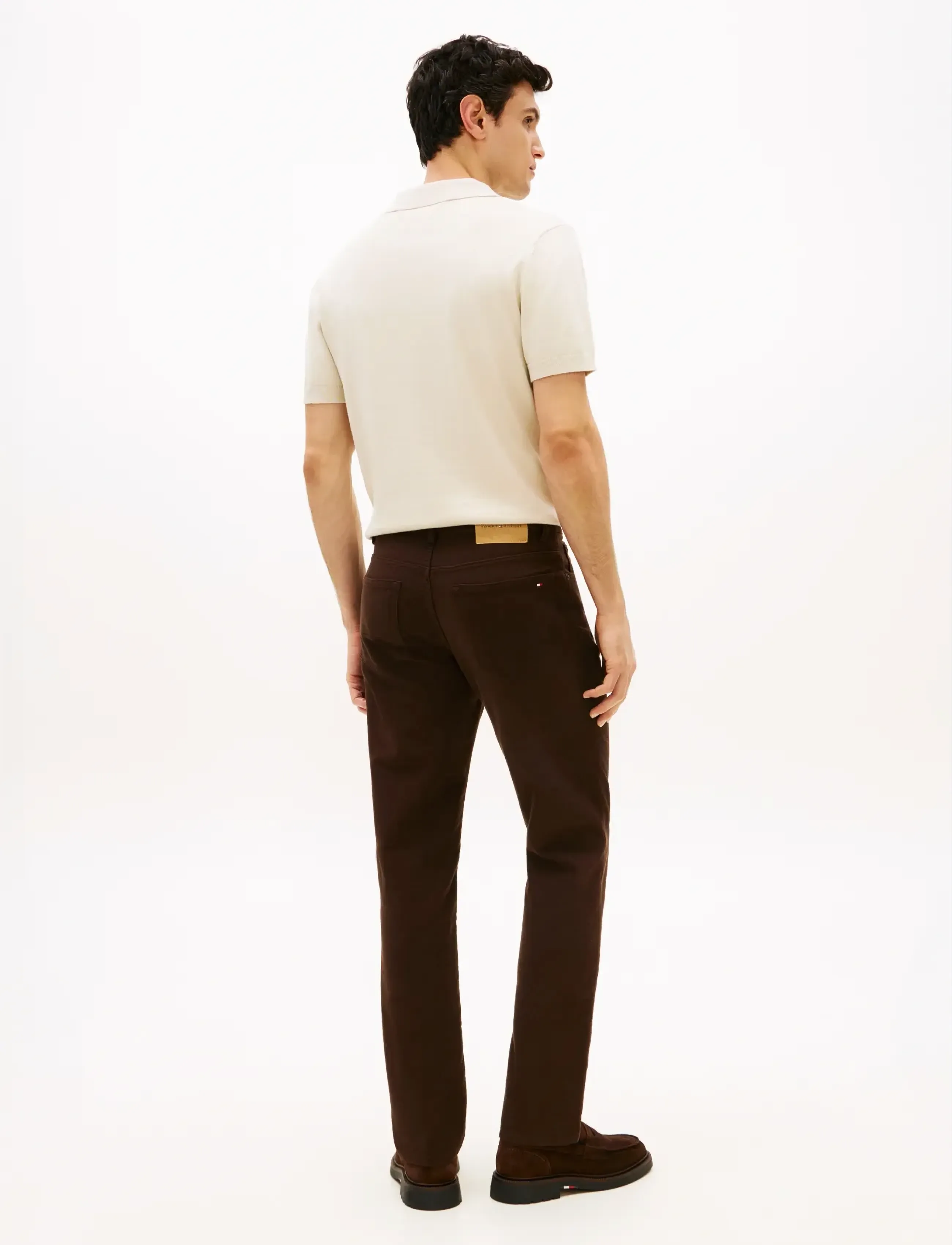 Tommy Hilfiger - DENTON 5PKT MOLESKIN - casual - dark brown - 2