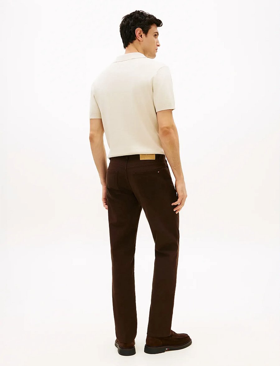 Tommy Hilfiger - DENTON 5PKT MOLESKIN - freizeithosen - dark brown - 2