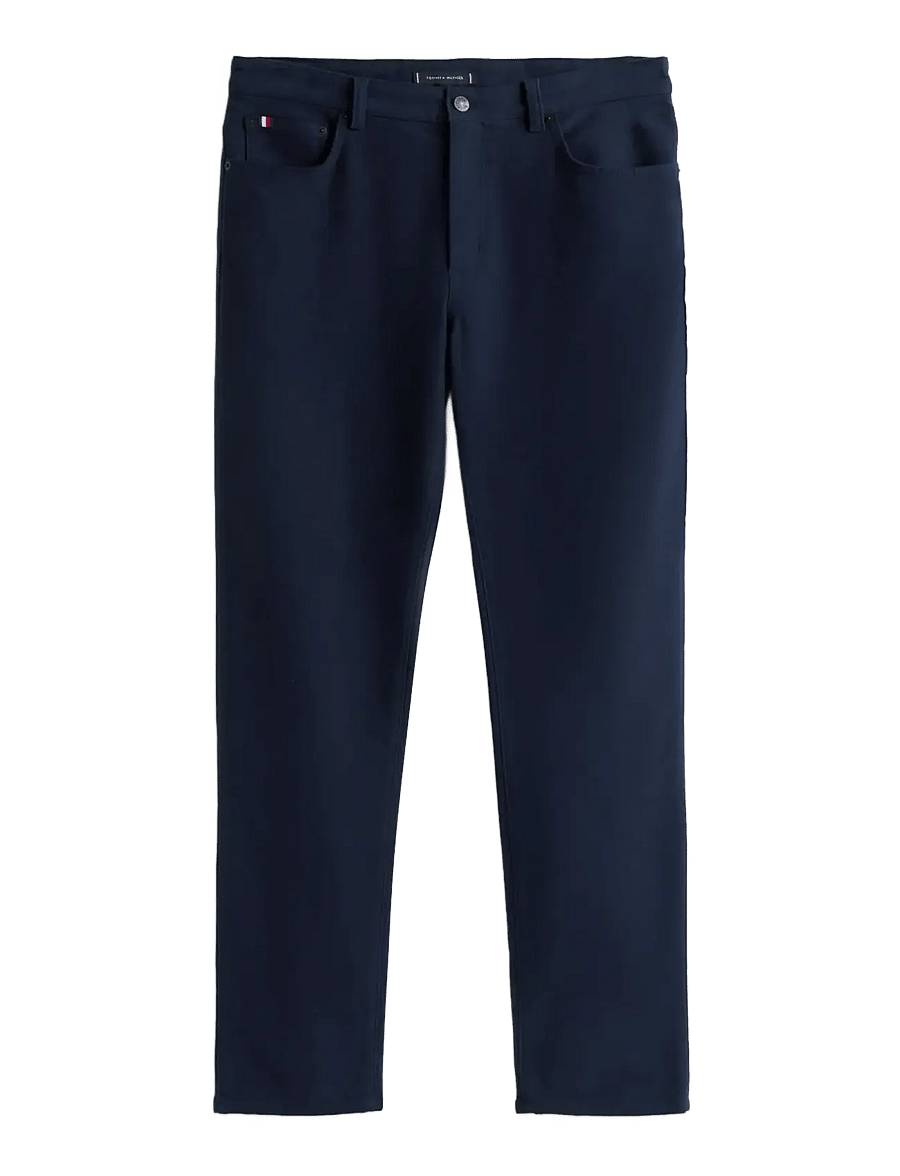 Tommy Hilfiger - DENTON 5PKT MOLESKIN - vabaaja püksid - dark night navy - 1