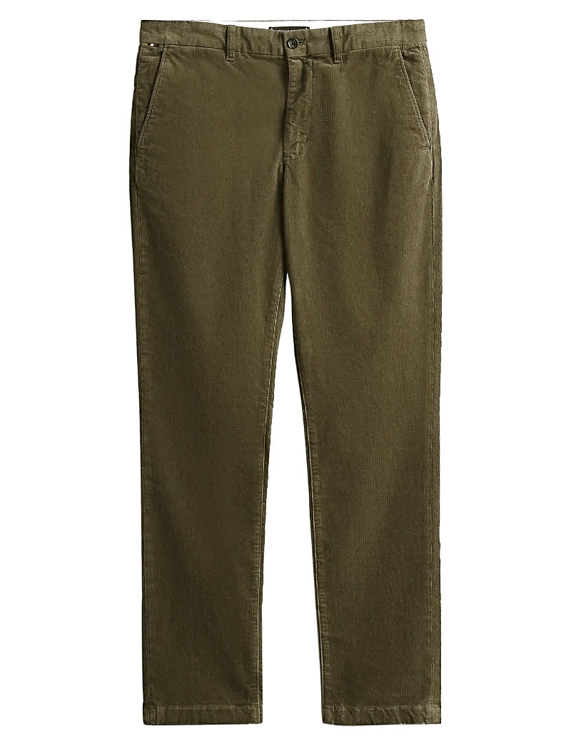 Tommy Hilfiger - DENTON PD CORDUROY - chinos - battle green - 1