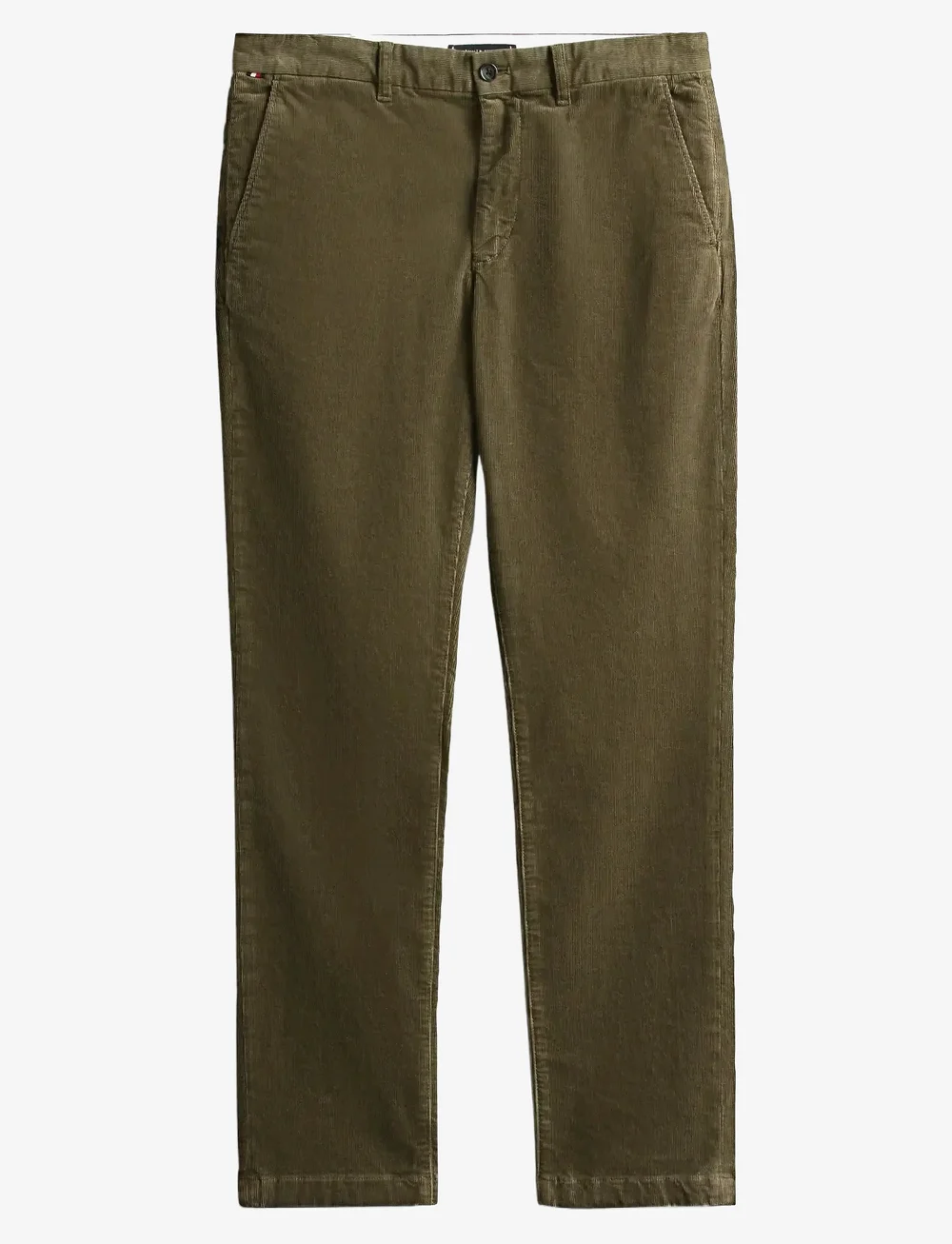 Tommy Hilfiger - DENTON PD CORDUROY - chinos - battle green - 1