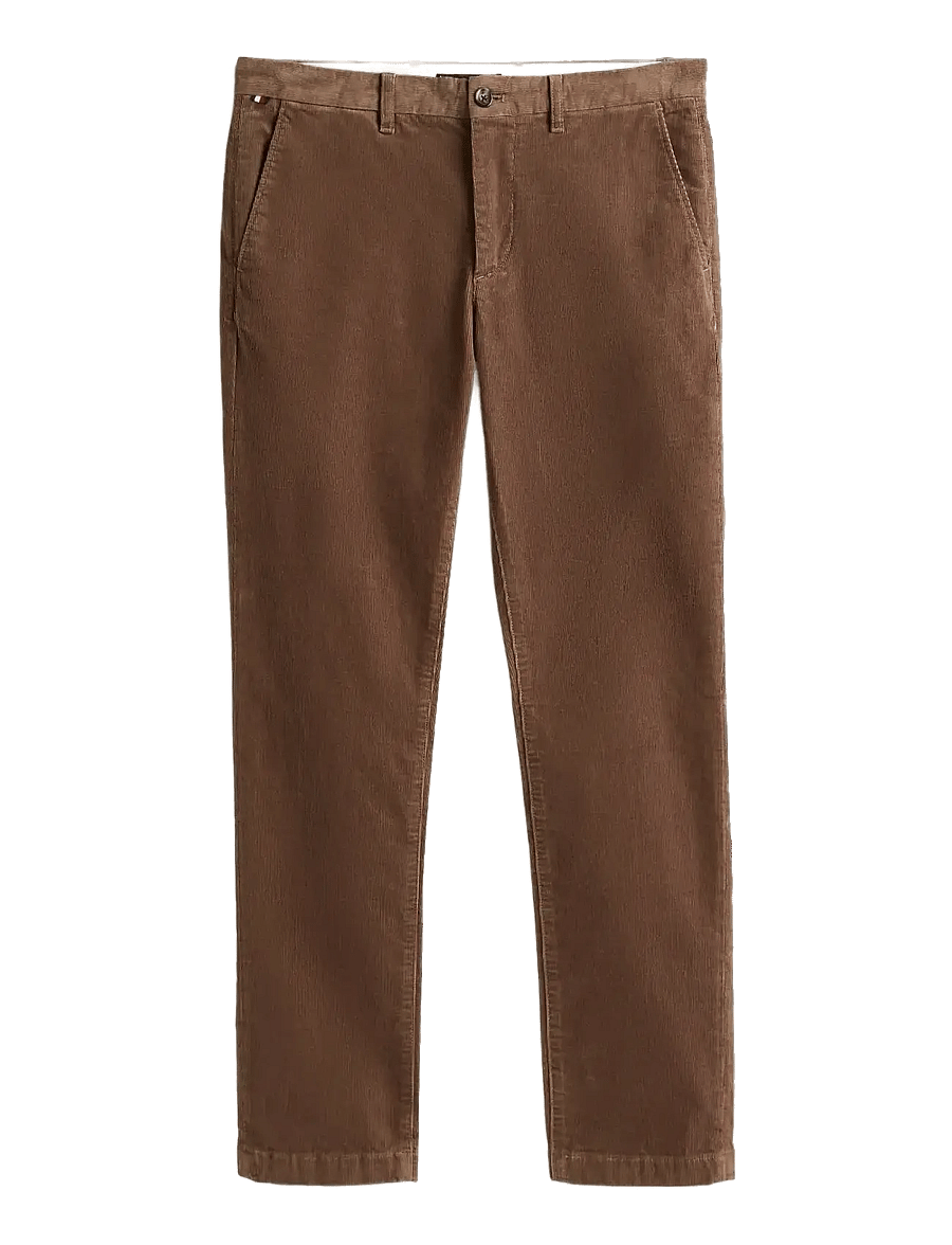 Tommy Hilfiger - DENTON PD CORDUROY - chinos - dark beige cord - 1