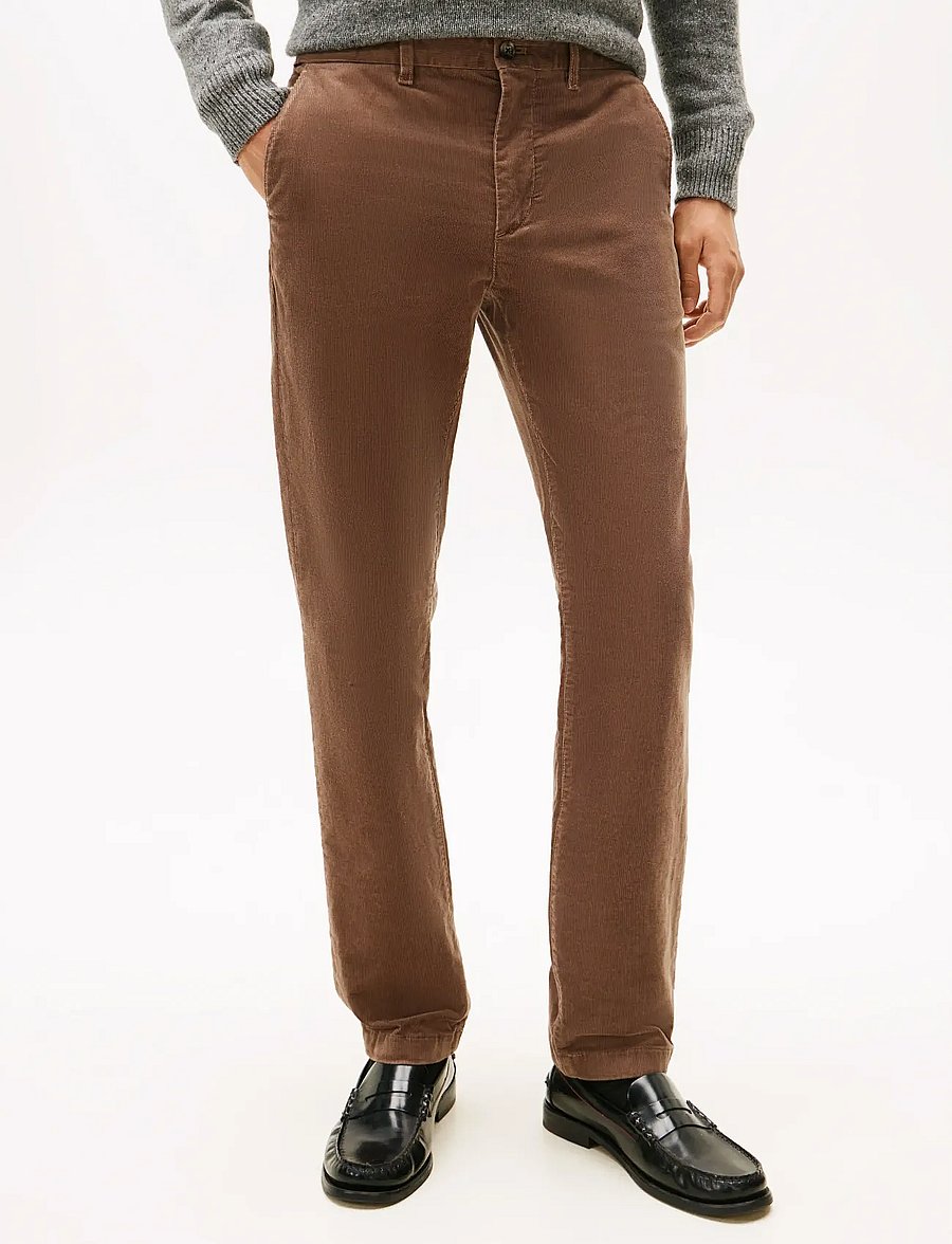 Tommy Hilfiger - DENTON PD CORDUROY - chinos - dark beige cord - 4