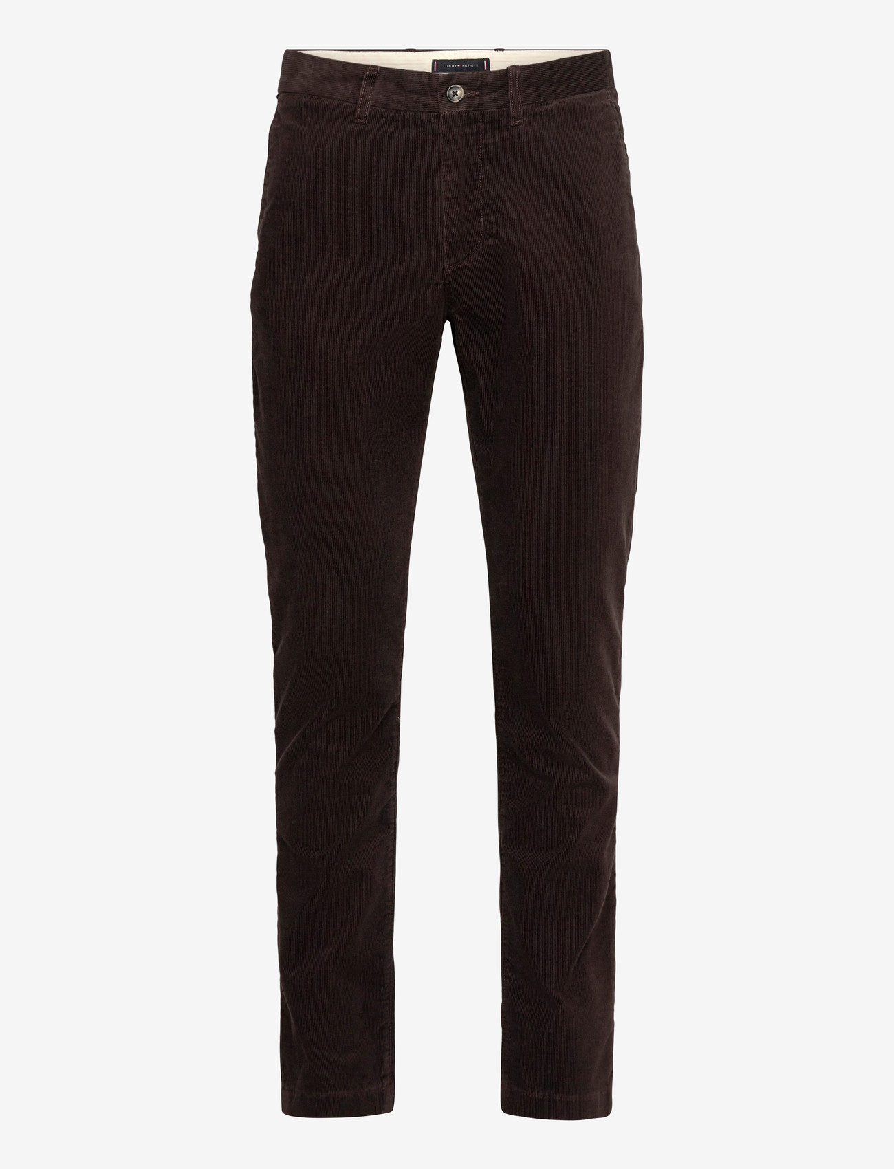 Tommy Hilfiger - DENTON PD CORDUROY - chinos - dark brown cord - 1
