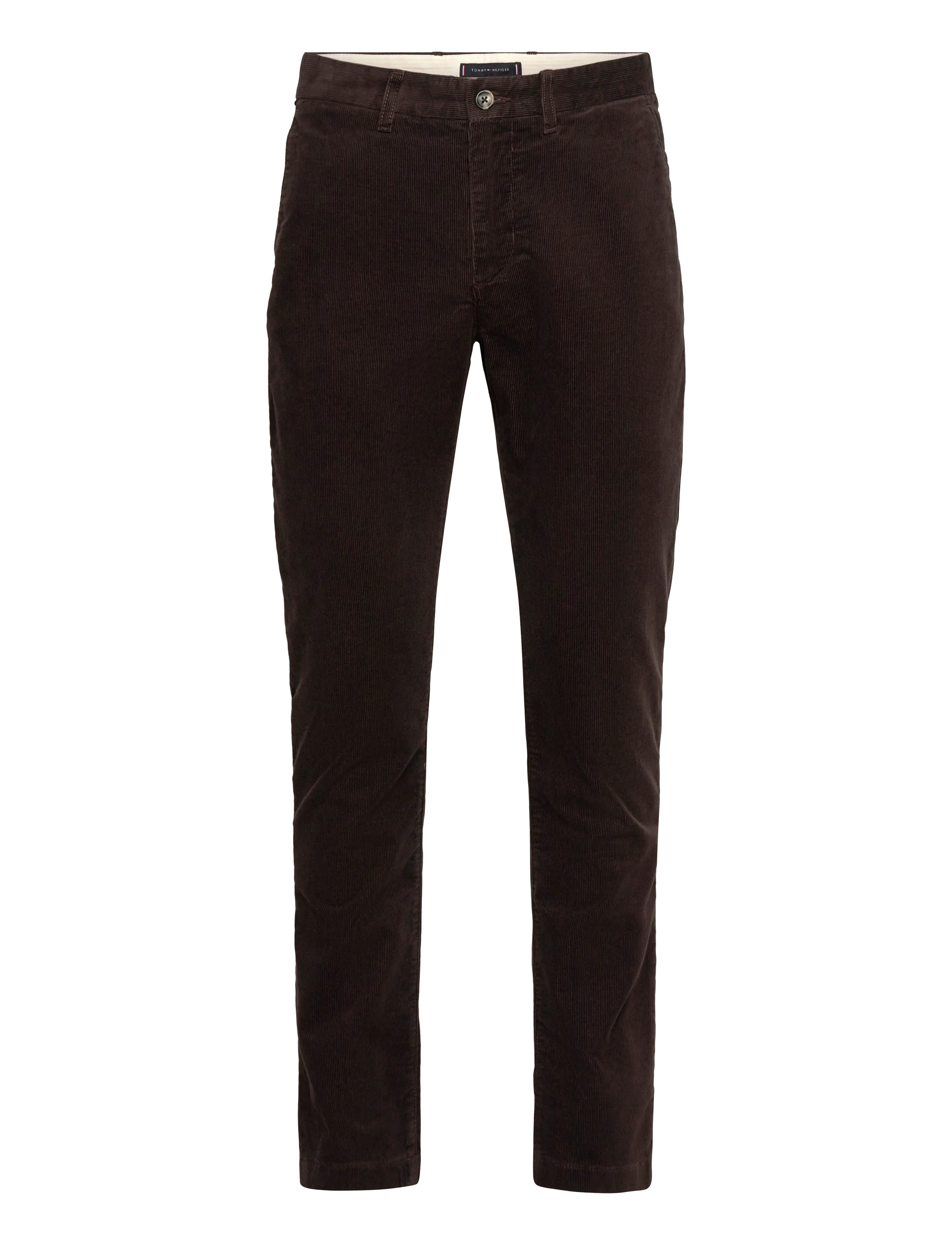 Tommy Hilfiger - DENTON PD CORDUROY - chinos - dark brown cord - 1