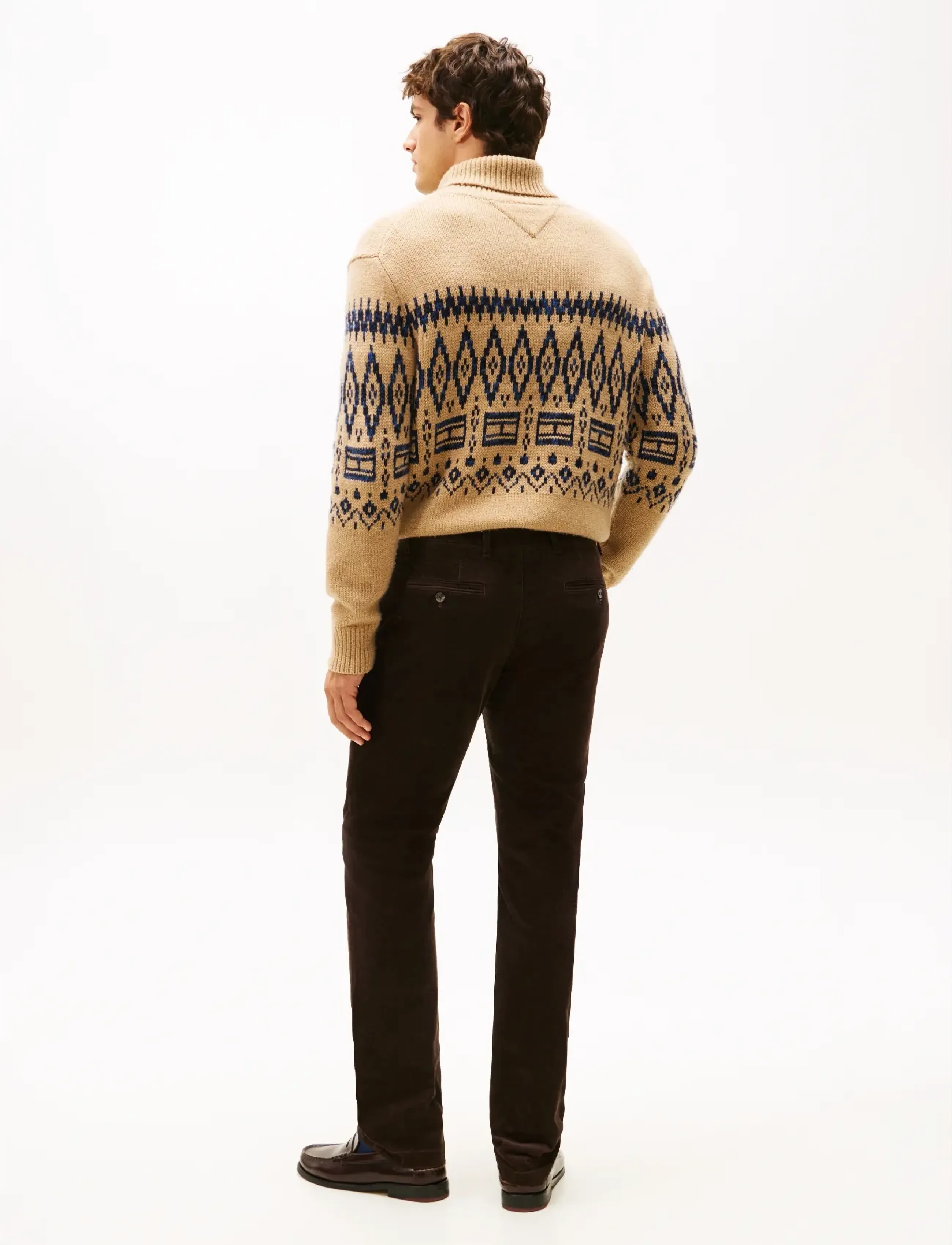 Tommy Hilfiger - DENTON PD CORDUROY - chinos - dark brown cord - 3
