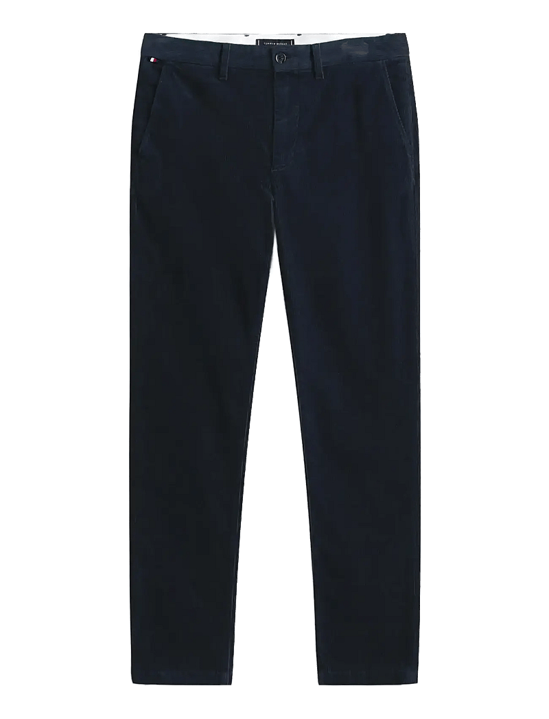 Tommy Hilfiger - DENTON PD CORDUROY - chinos - dark night navy cord - 1