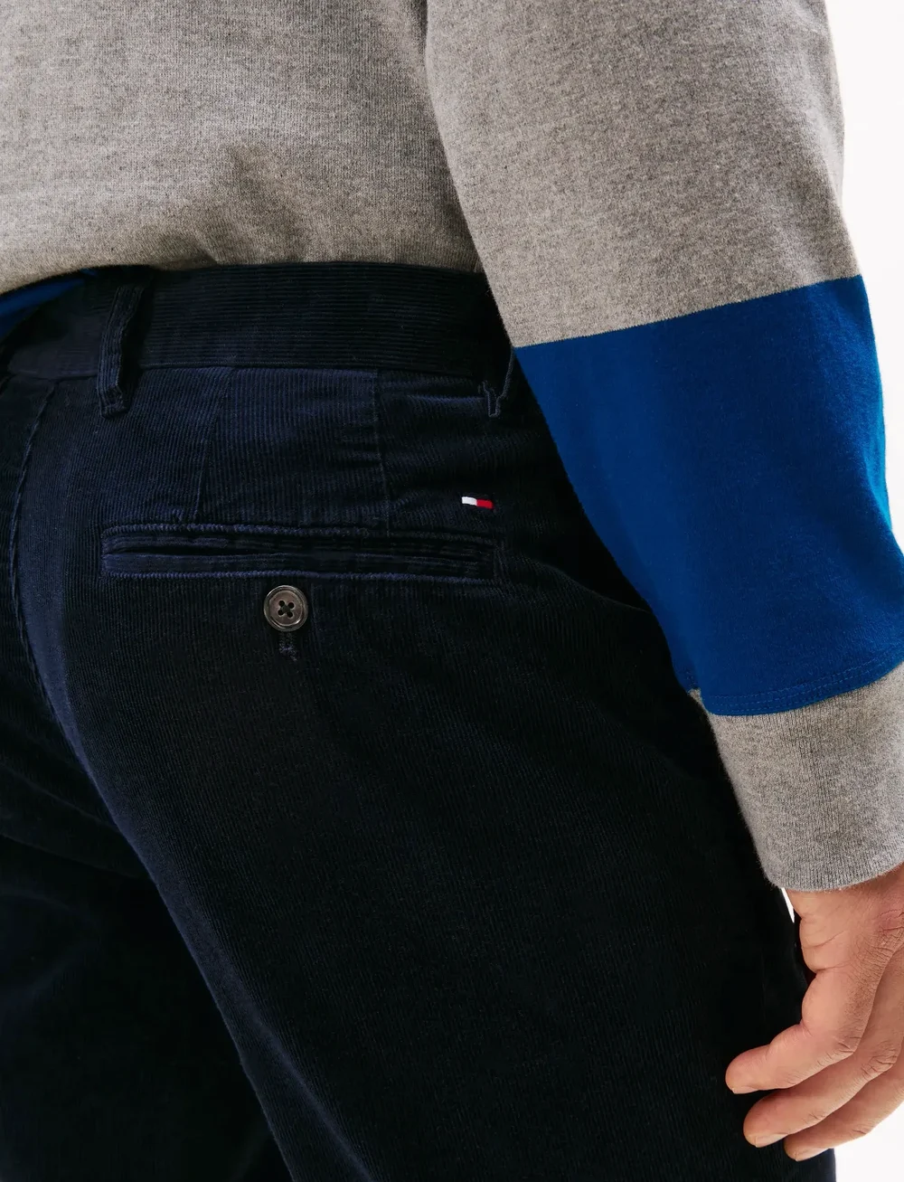 Tommy Hilfiger - DENTON PD CORDUROY - chinos - dark night navy cord - 3