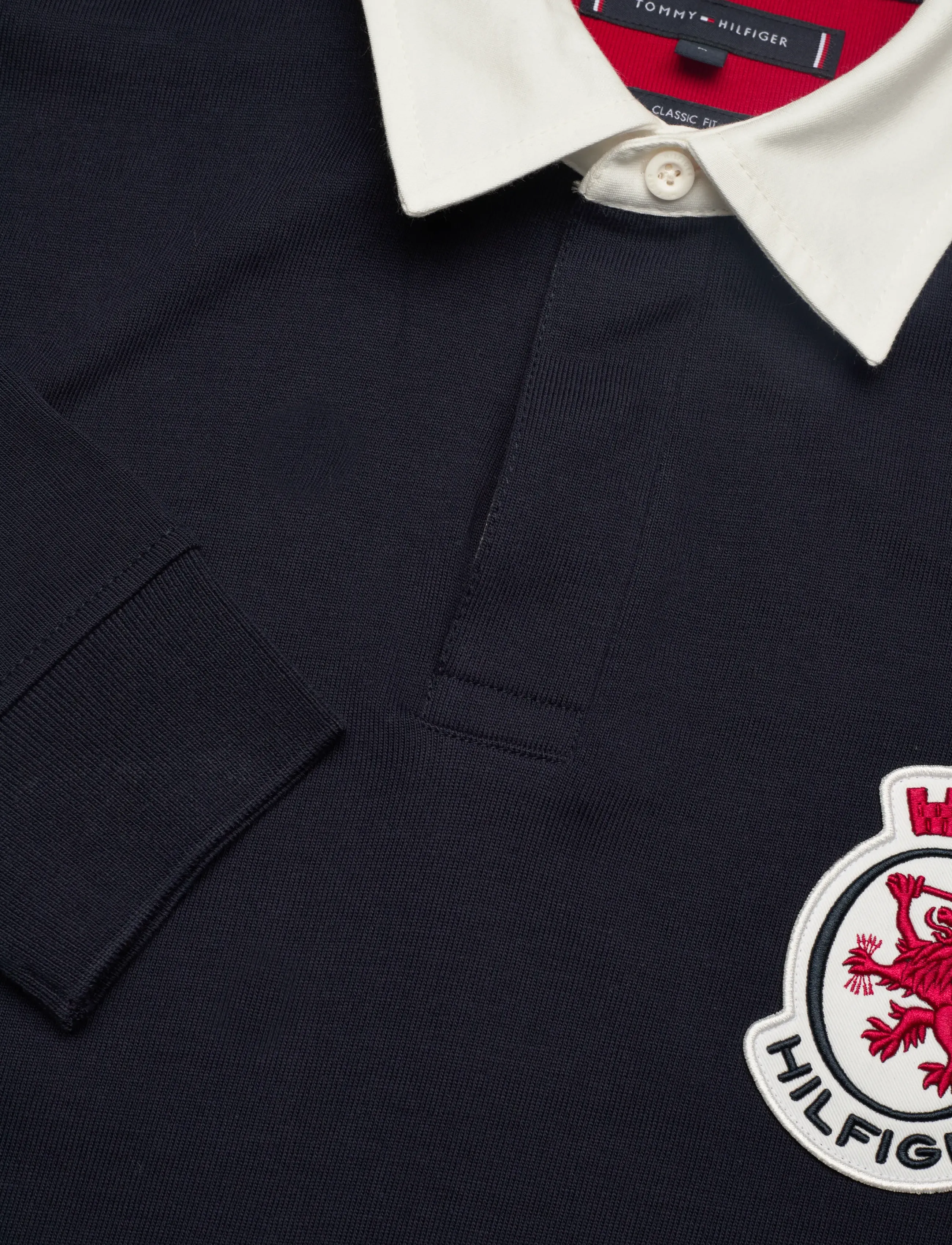 Tommy Hilfiger - LS RWB BLOCKING POLO - lange mouwen - desert sky - 5