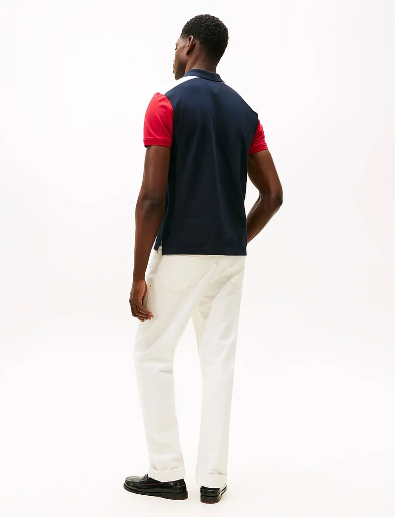 Tommy Hilfiger - RWB BLOCKING REG POLO - kortärmade pikéer - desert sky - 3