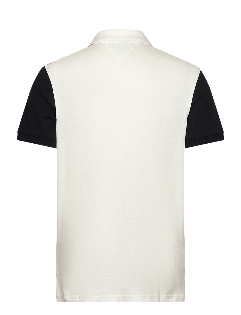 Tommy Hilfiger - RWB BLOCKING REG POLO - kortärmade pikéer - ecru - 2