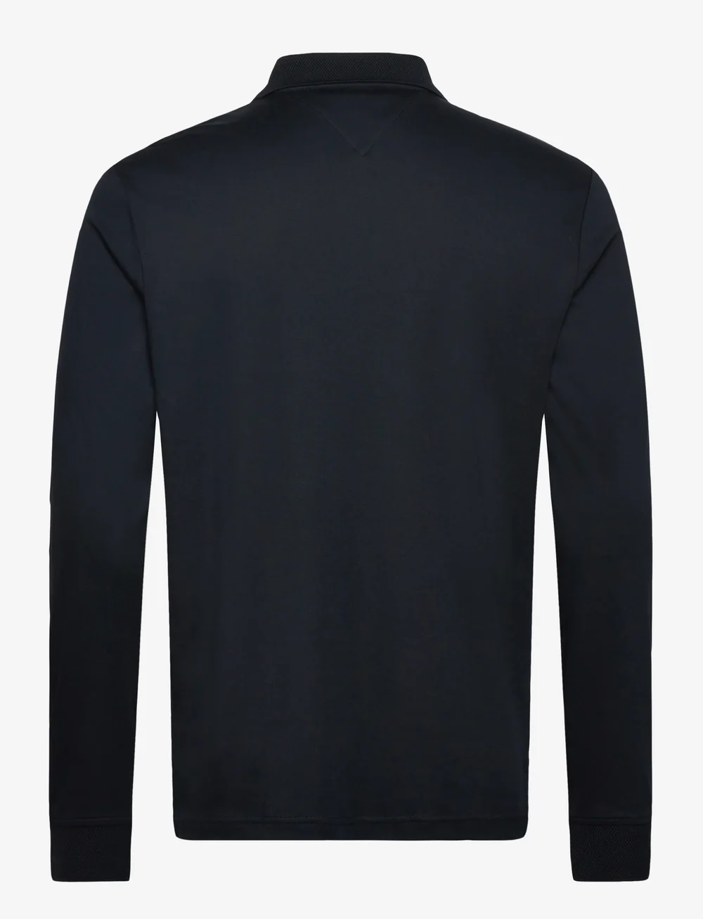 Tommy Hilfiger - LS ZIP INTERLOCK REG POLO - langærmede poloer - desert sky - 2