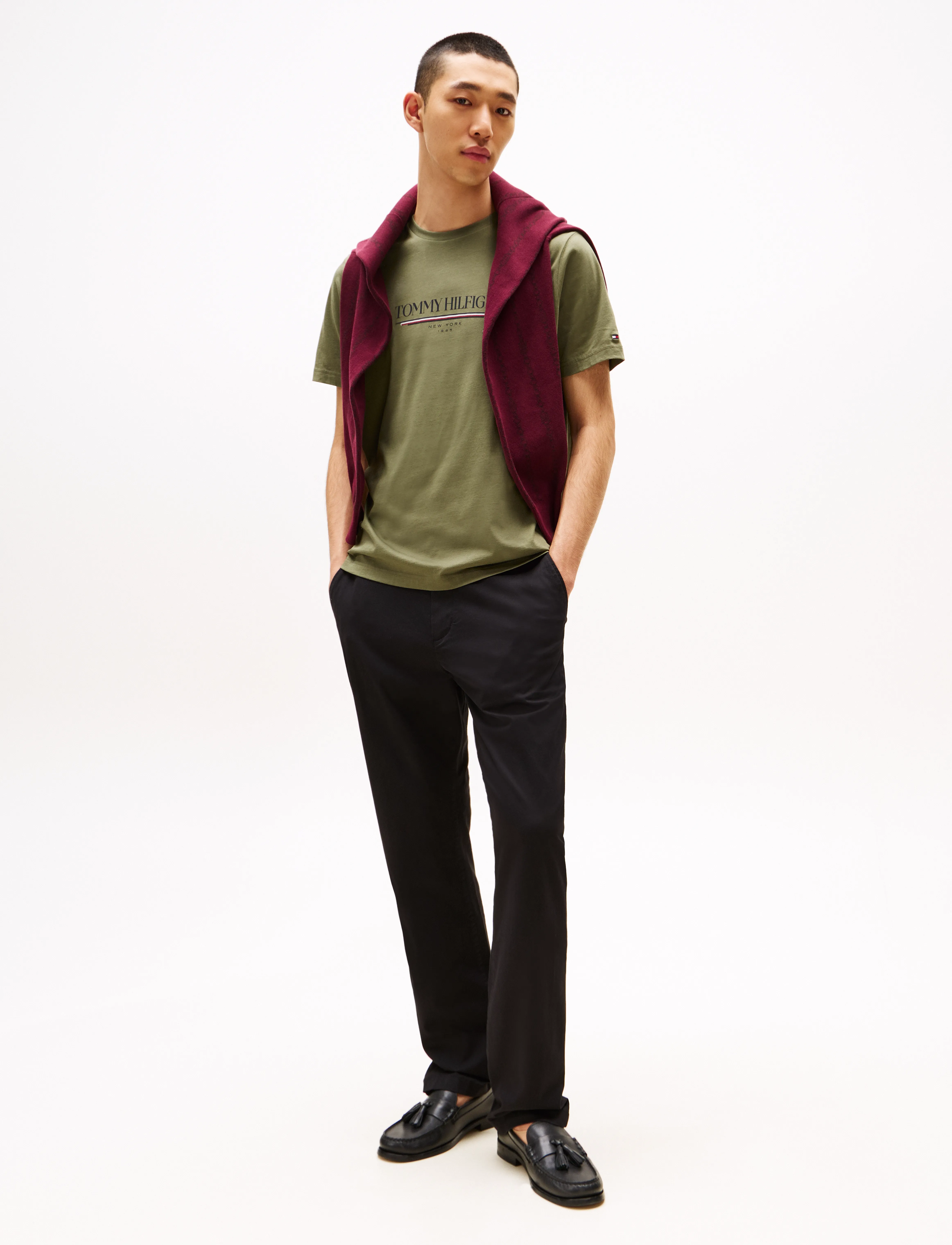 Tommy Hilfiger - BRAND LOVE HILFIGER TEE - battle green - 2