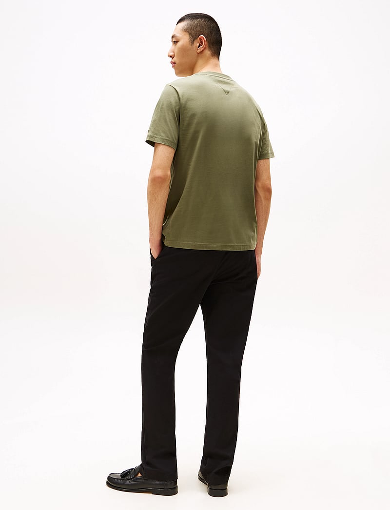 Tommy Hilfiger - BRAND LOVE HILFIGER TEE - short-sleeved t-shirts - battle green - 3