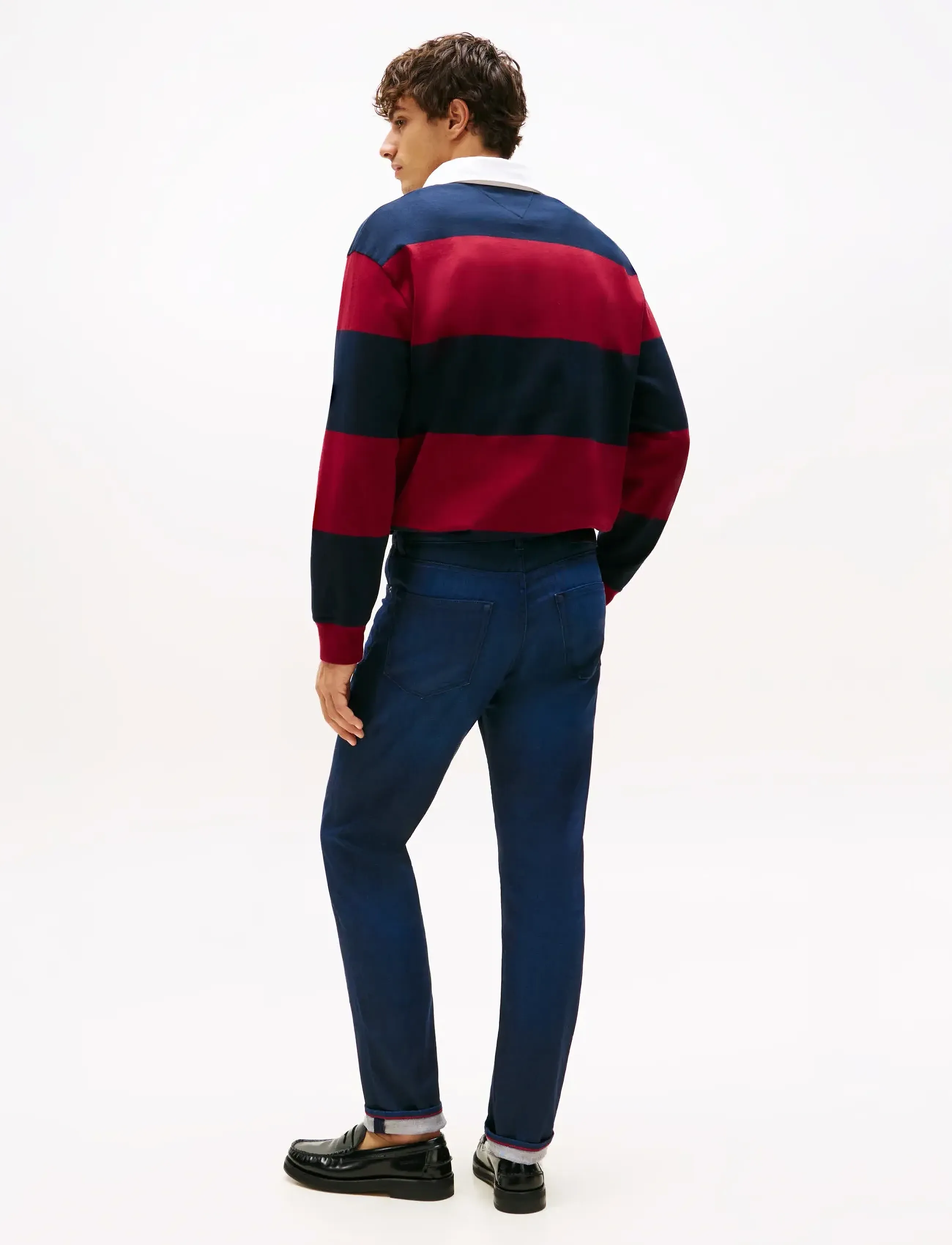 TOMMY HILFIGER Straight Denton Str Yale Dblue straight leg jeans herr – bild 2