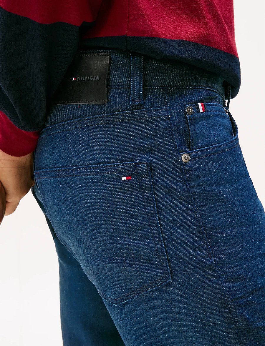 Tommy Hilfiger - STRAIGHT DENTON STR YALE DBLUE - slim-fit jeans - yale dark blue - 3