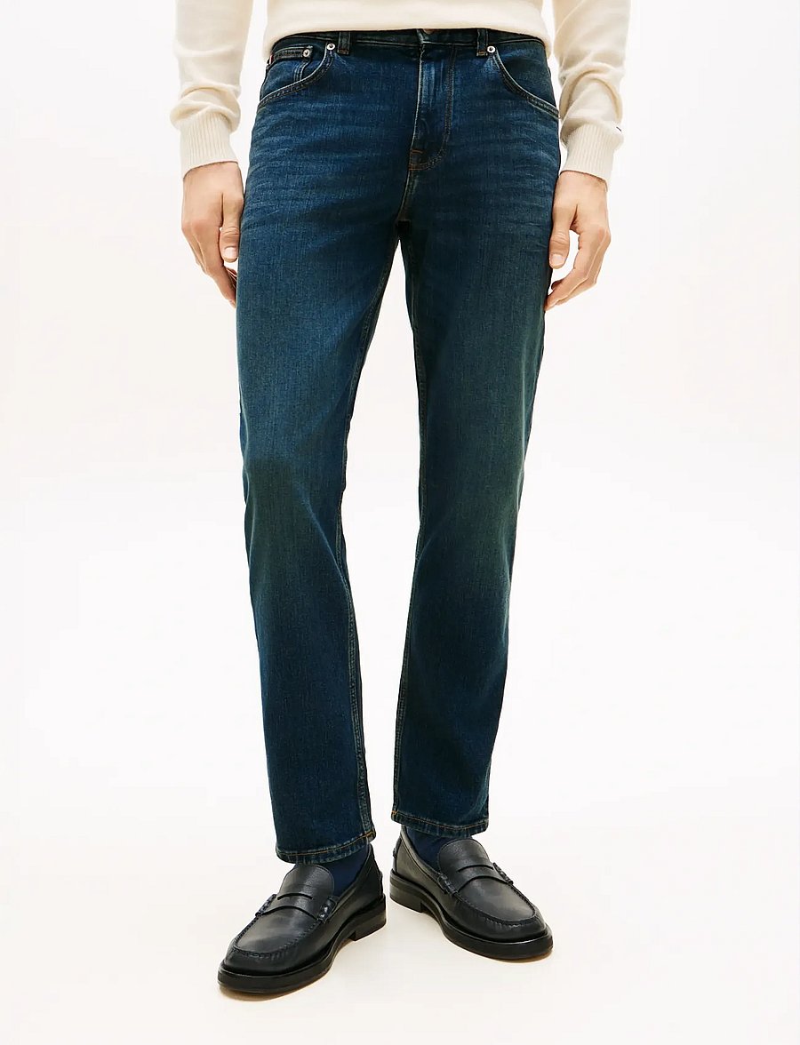 Tommy Hilfiger - STRAIGHT DENTON STR KELLS BLUE - regular jeans - kells blue - 1
