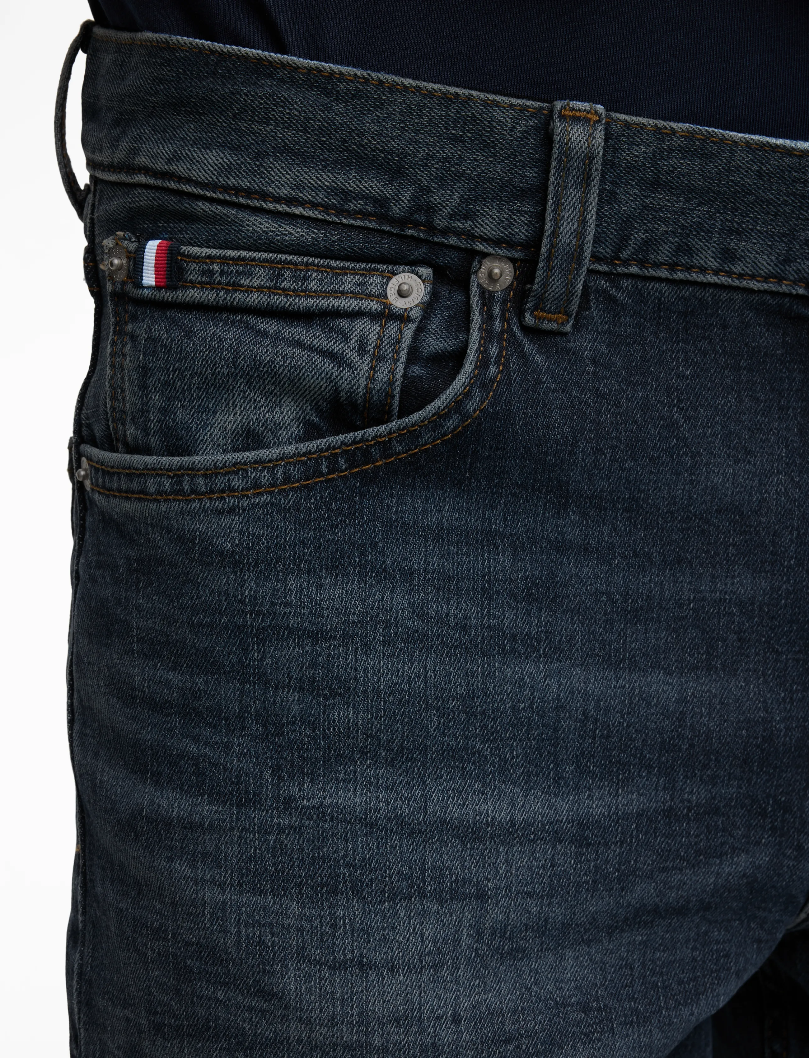 TOMMY HILFIGER Straight Denton Str Kells straight leg jeans herr – bild 6