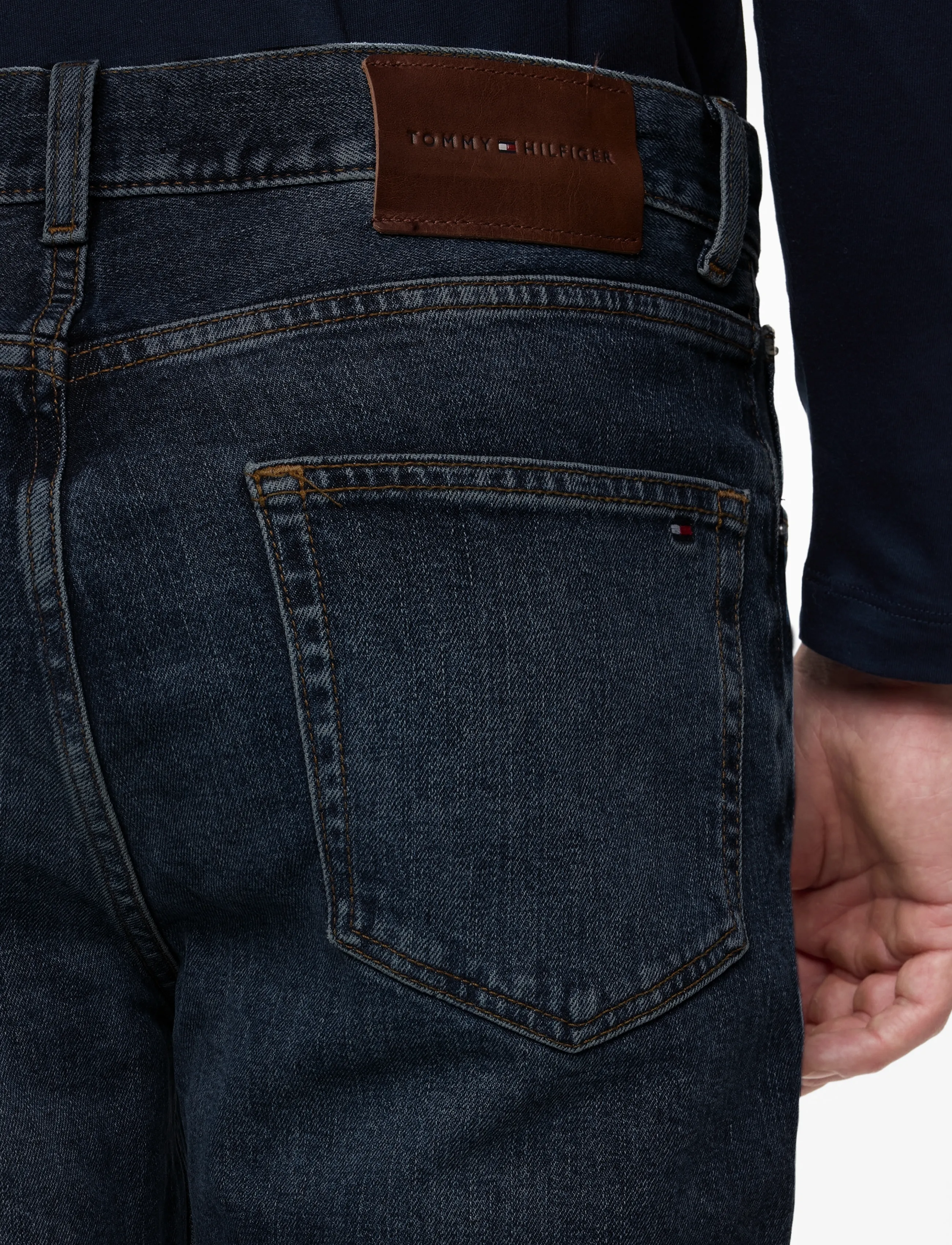 TOMMY HILFIGER Straight Denton Str Kells straight leg jeans herr – bild 7