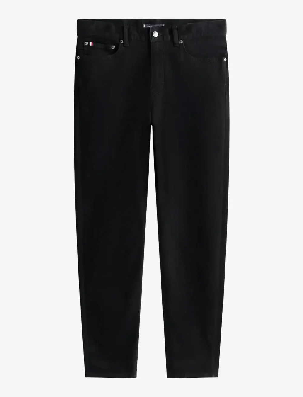 Tommy Hilfiger - SLIM BLEECKER PSTR BURN BLACK - kitsad teksad - burn black - 1