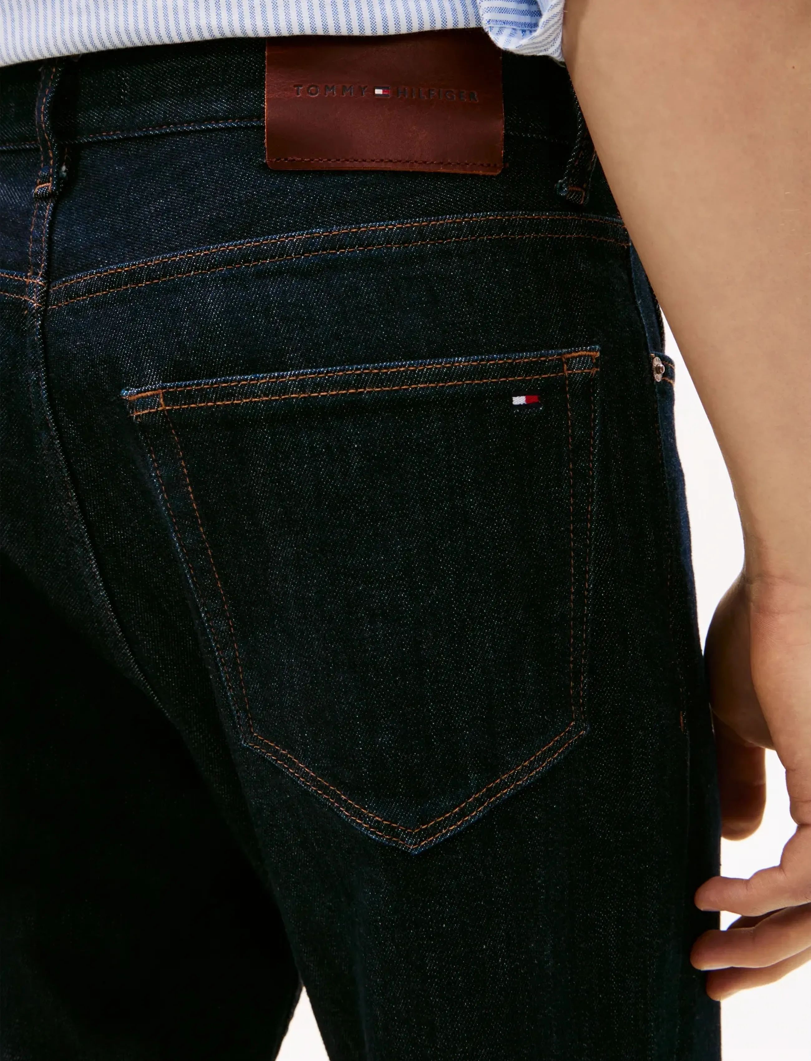 Tommy Hilfiger - REGULAR MERCER STR ADAMS RINSE - bukser & jeans - adams rinse - 4