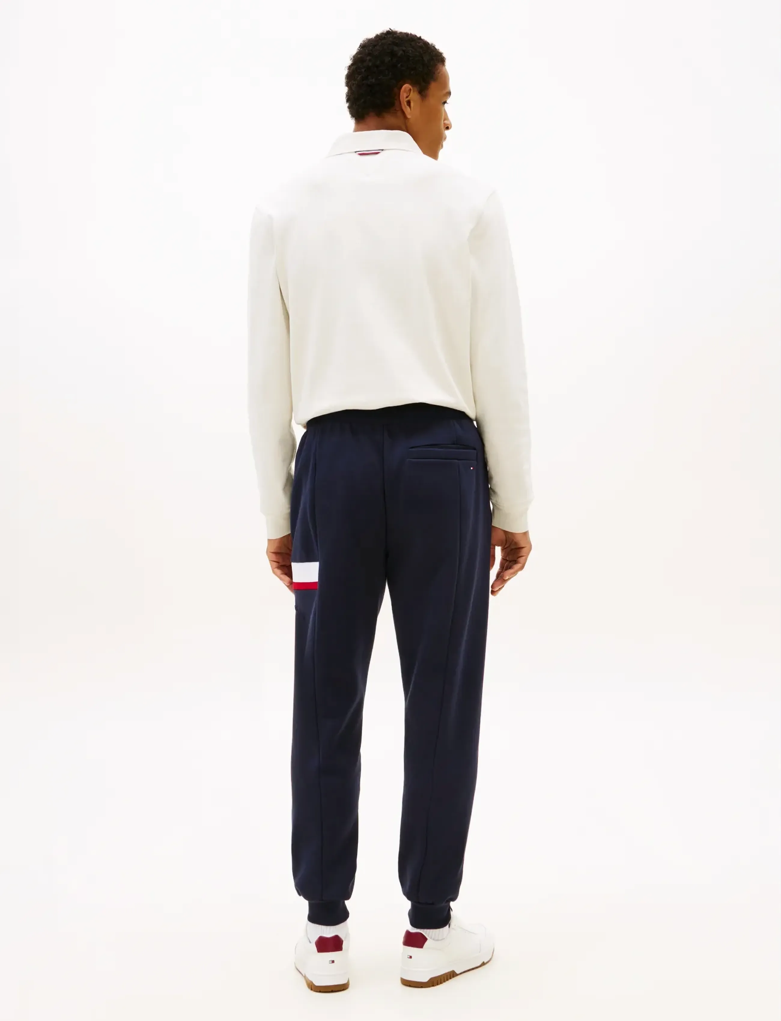Tommy Hilfiger - RWB INSERT SWEATPANTS - mænd - desert sky - 2
