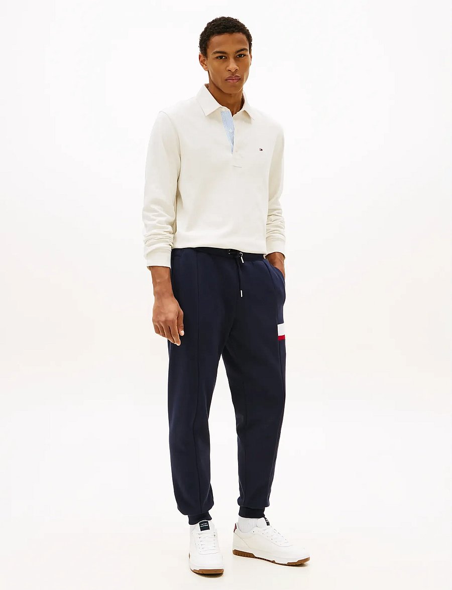 Tommy Hilfiger - RWB INSERT SWEATPANTS - osta olukorra järgi - desert sky - 4
