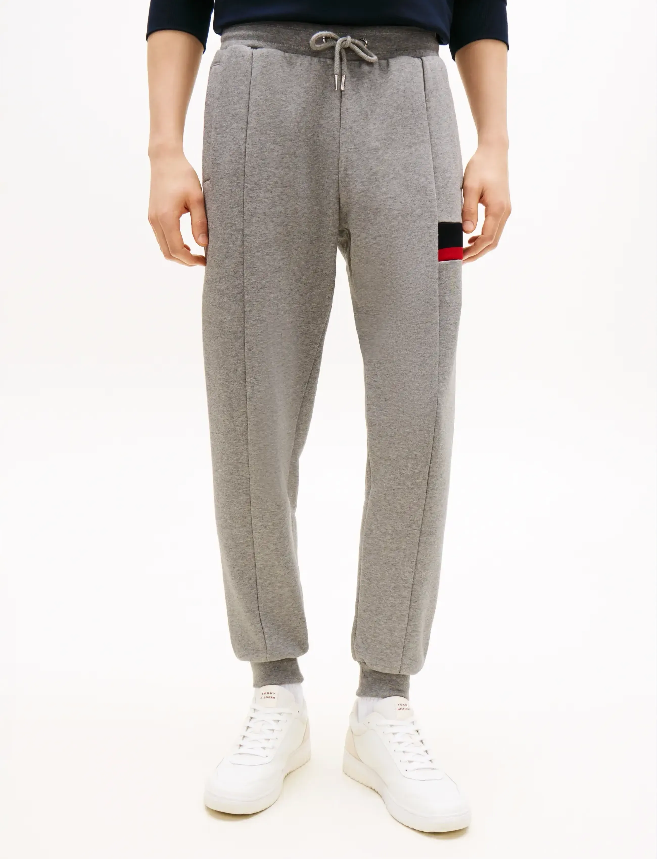 Tommy Hilfiger Rwb Insert Sweatpants, L, Grey, Underdele > Joggingbukser, Herre