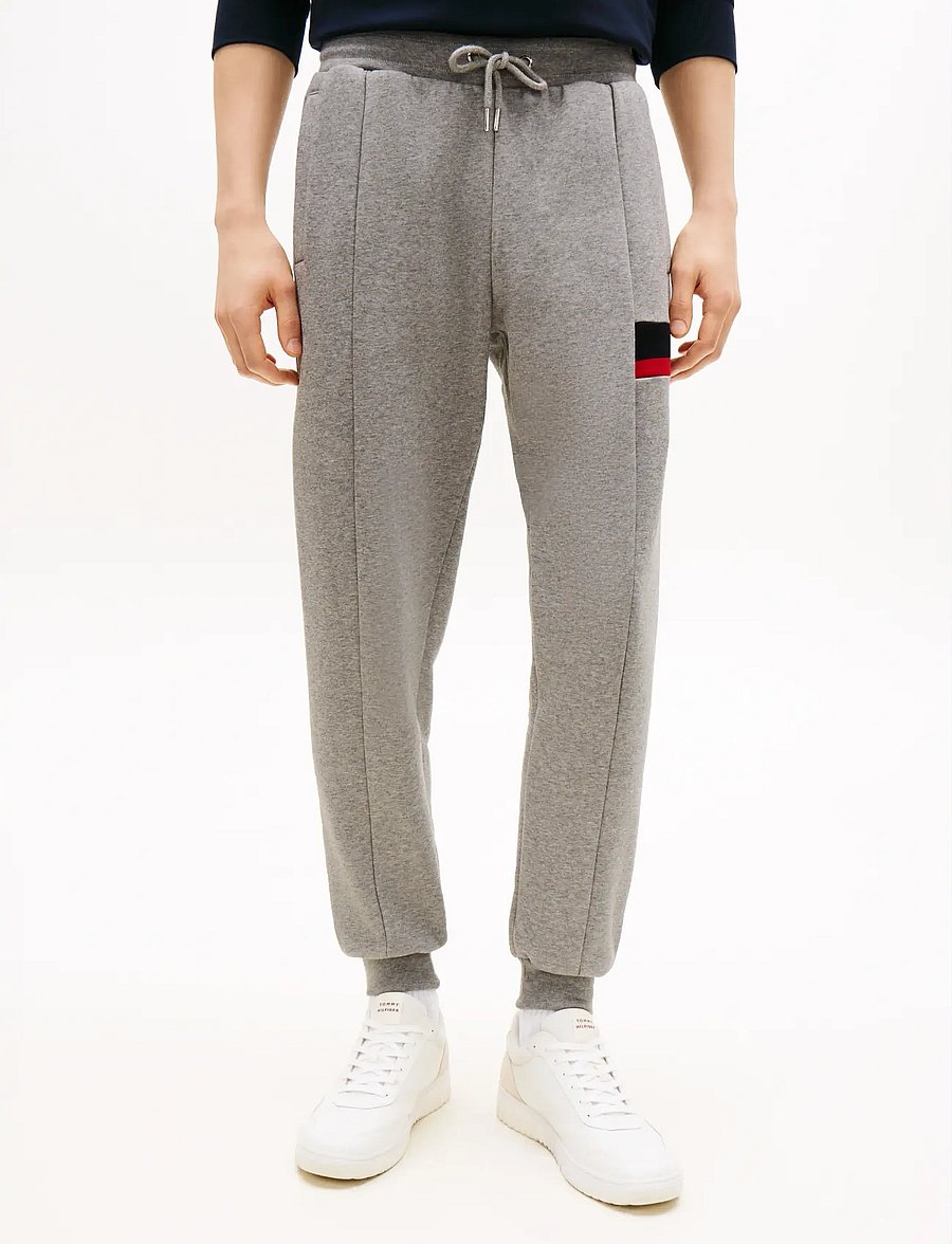 Tommy Hilfiger - RWB INSERT SWEATPANTS - shop by occasion - medium grey heather - 0