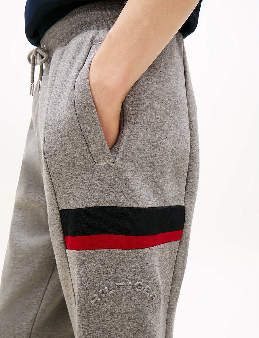Tommy Hilfiger - RWB INSERT SWEATPANTS - shop by occasion - medium grey heather - 3