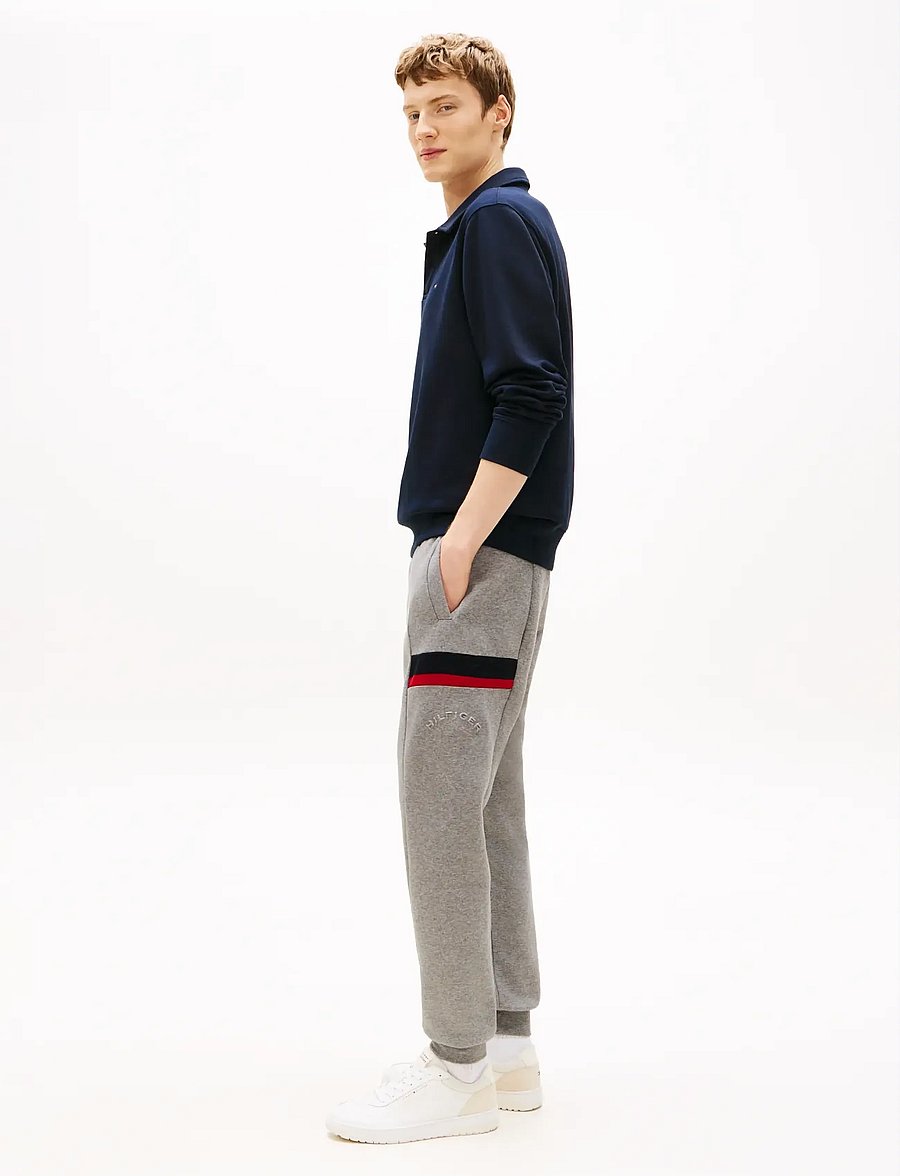 Tommy Hilfiger - RWB INSERT SWEATPANTS - shop by occasion - medium grey heather - 4