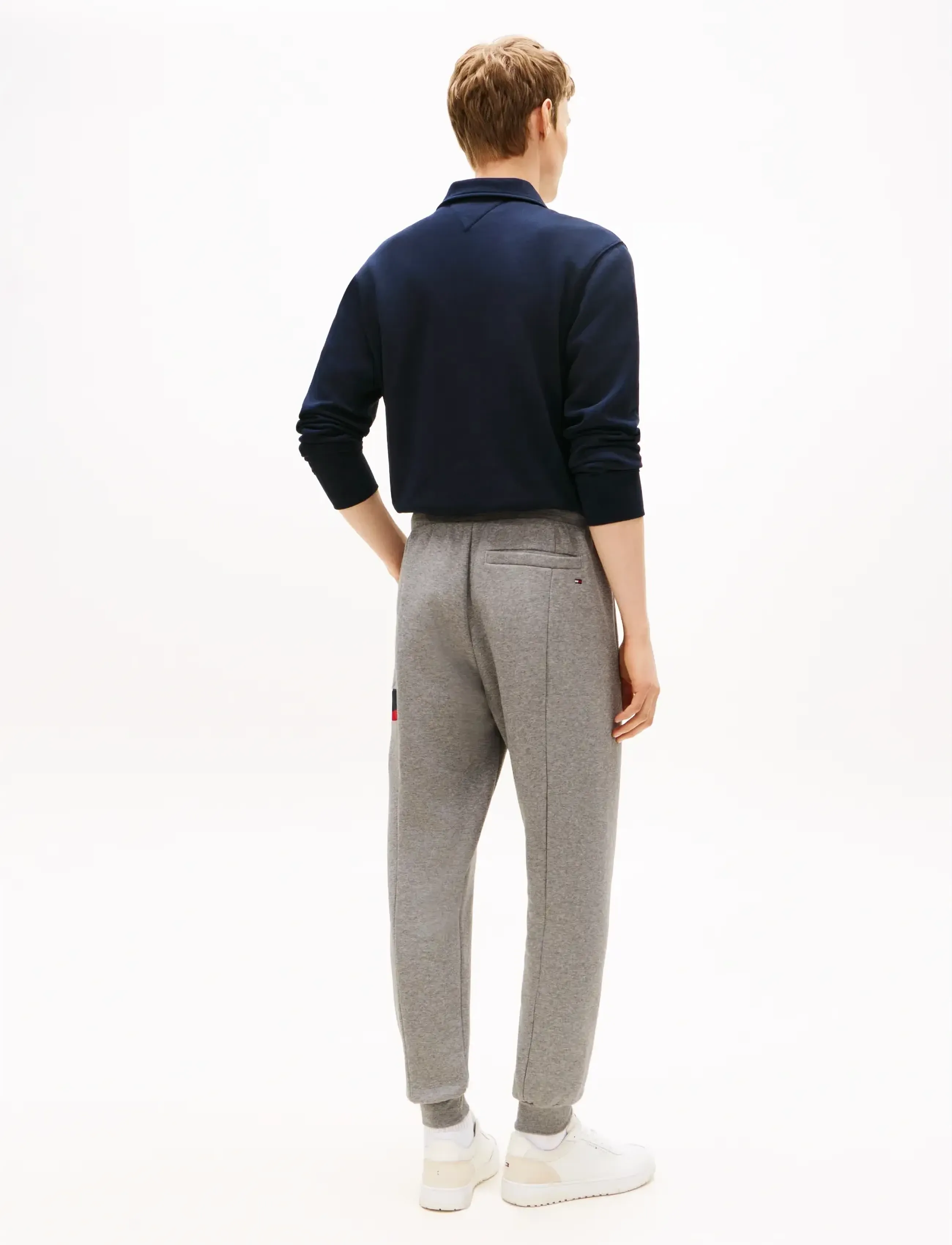 Tommy Hilfiger - RWB INSERT SWEATPANTS - mænd - medium grey heather - 5