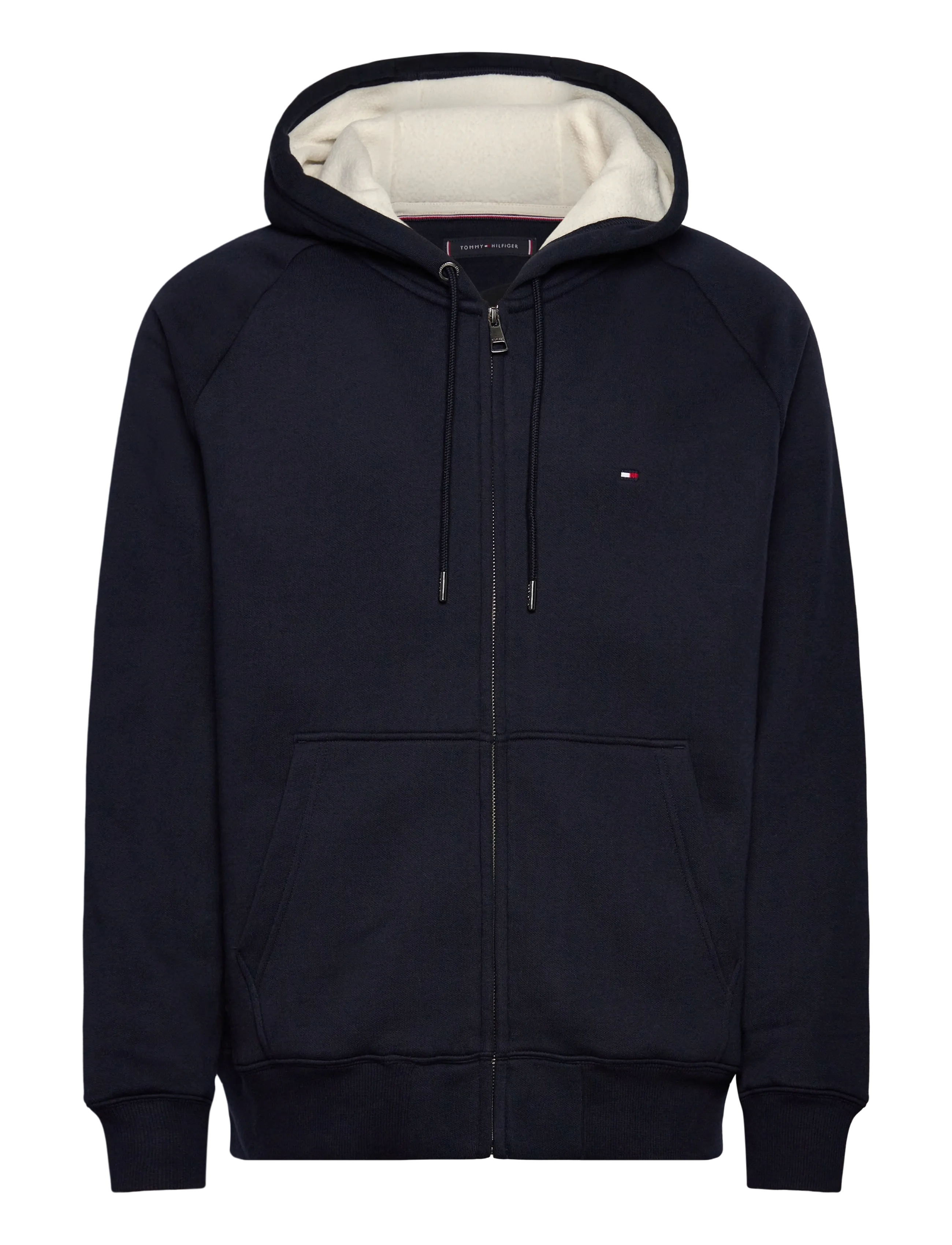 Tommy Hilfiger TEDDY LINED HDD ZIP THROUGH - Beliebte Marken - DESERT SKY / navy