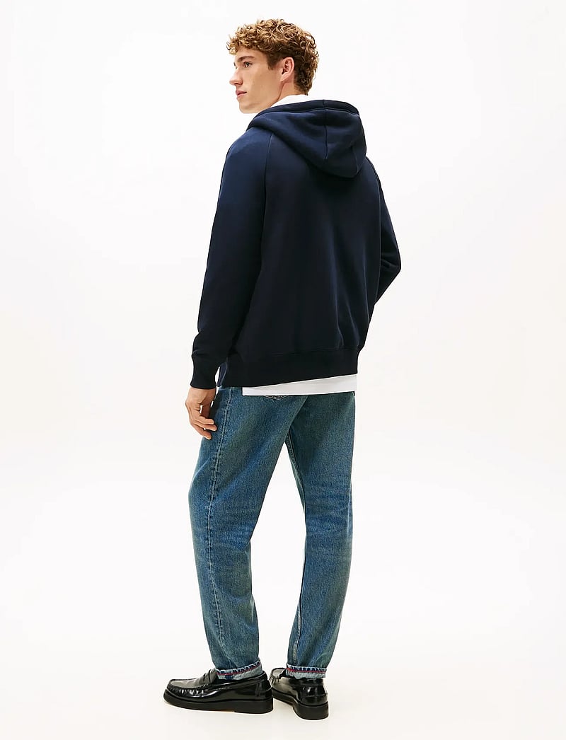 Tommy Hilfiger - TEDDY LINED HDD ZIP THROUGH - hættetrøjer - desert sky - 4