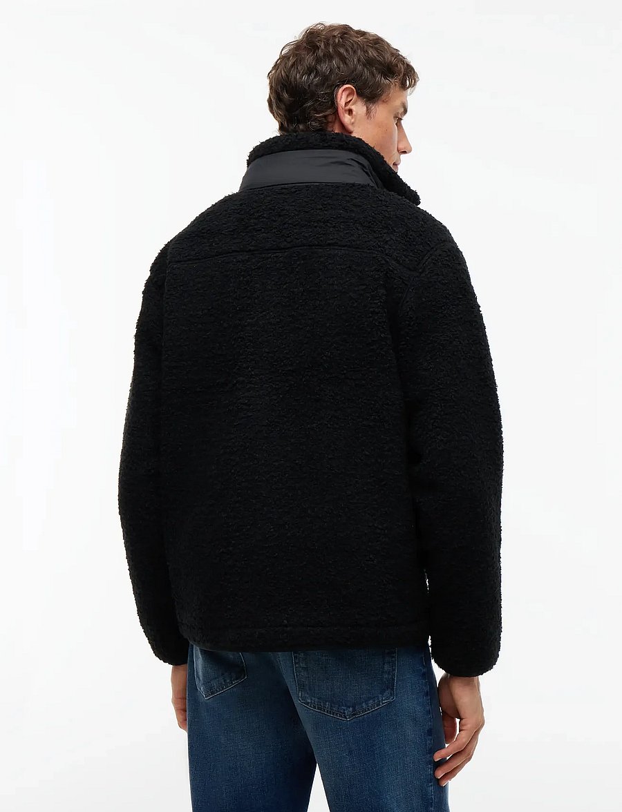 Tommy Hilfiger - TEDDY FLEECE ZIP THROUGH - fleece-pullover - black - 2
