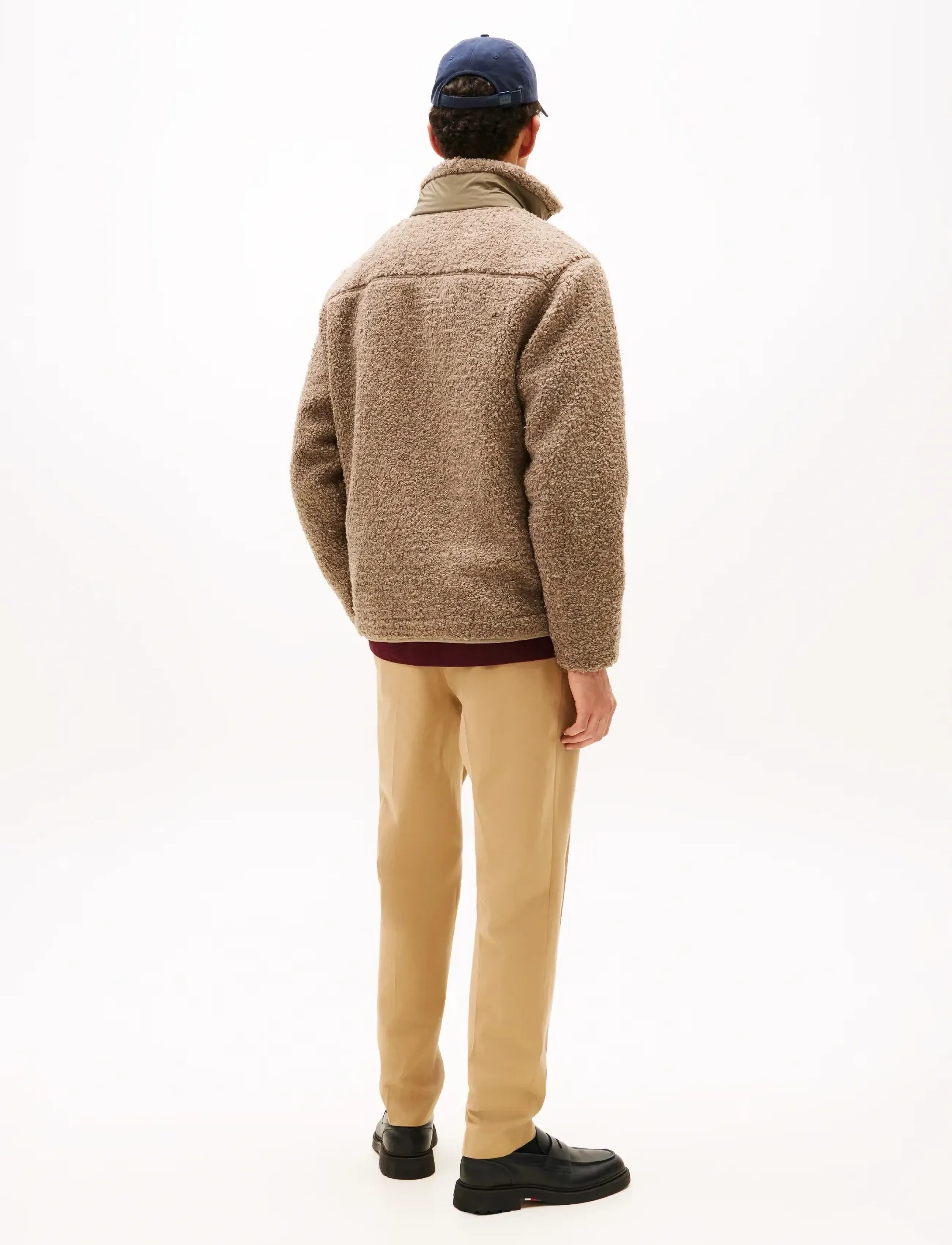Tommy Hilfiger - TEDDY FLEECE ZIP THROUGH - vårjackor - coastal taupe - 3