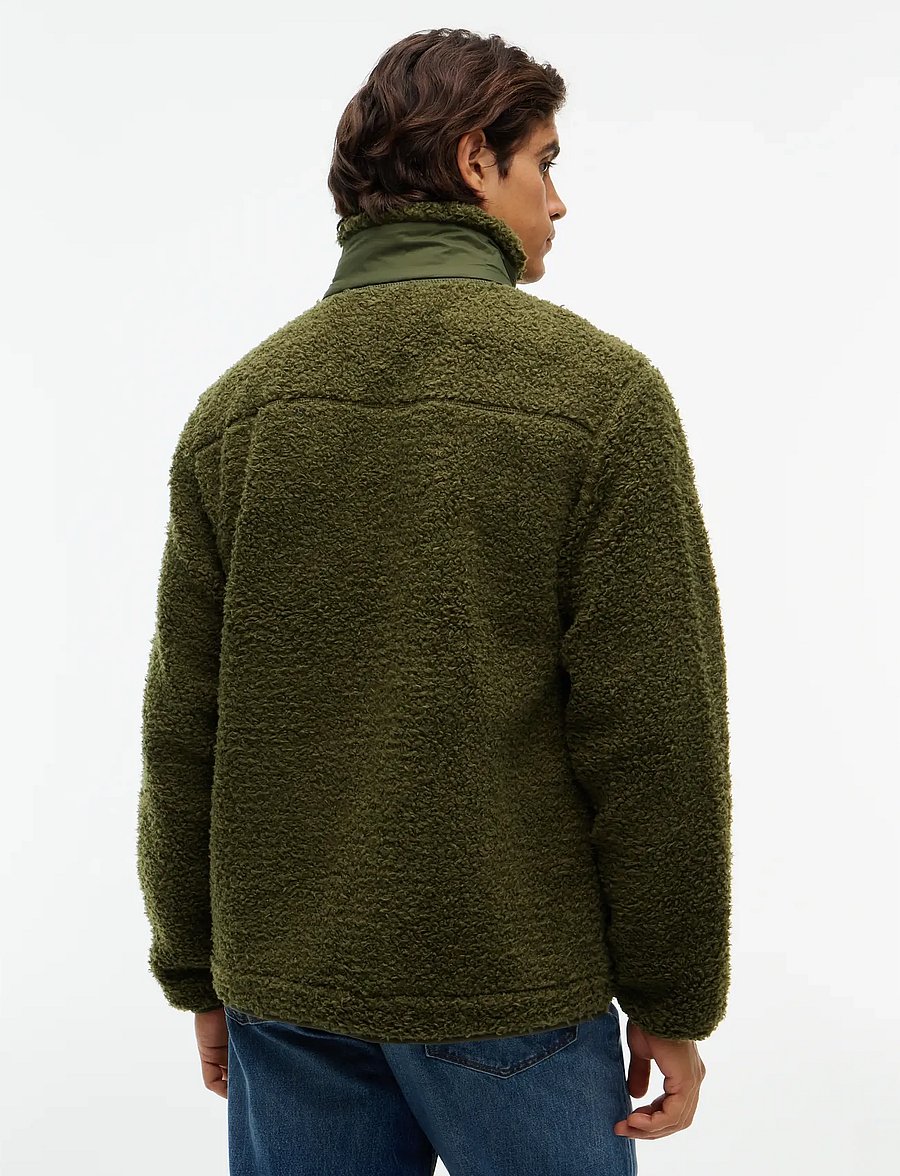 Tommy Hilfiger - TEDDY FLEECE ZIP THROUGH - fleece-pullover - huntsman green - 2