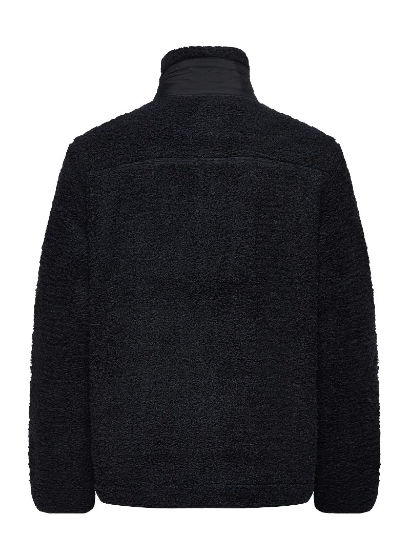 Tommy Hilfiger - TEDDY FLEECE ZIP THROUGH - frühlingsjacken - navy blue - 2