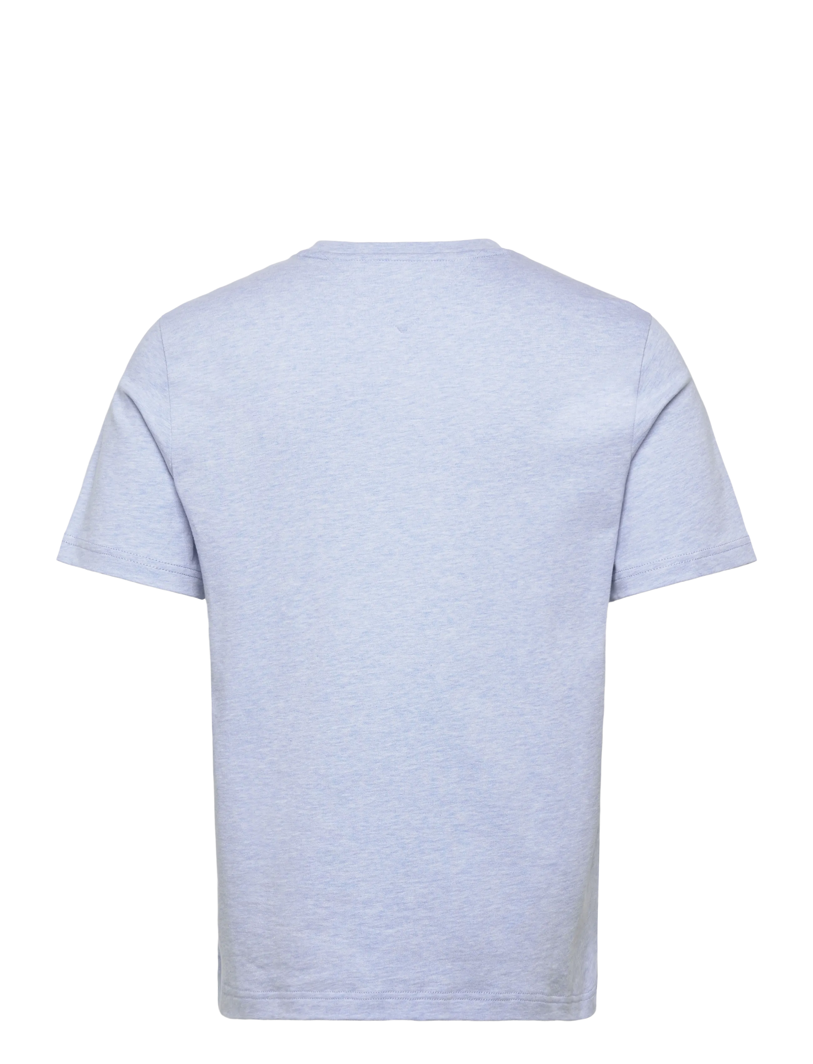 Tommy Hilfiger - HILFIGER SCRIPT NYC TEE - kortärmade t-shirts - heathered blue - 2