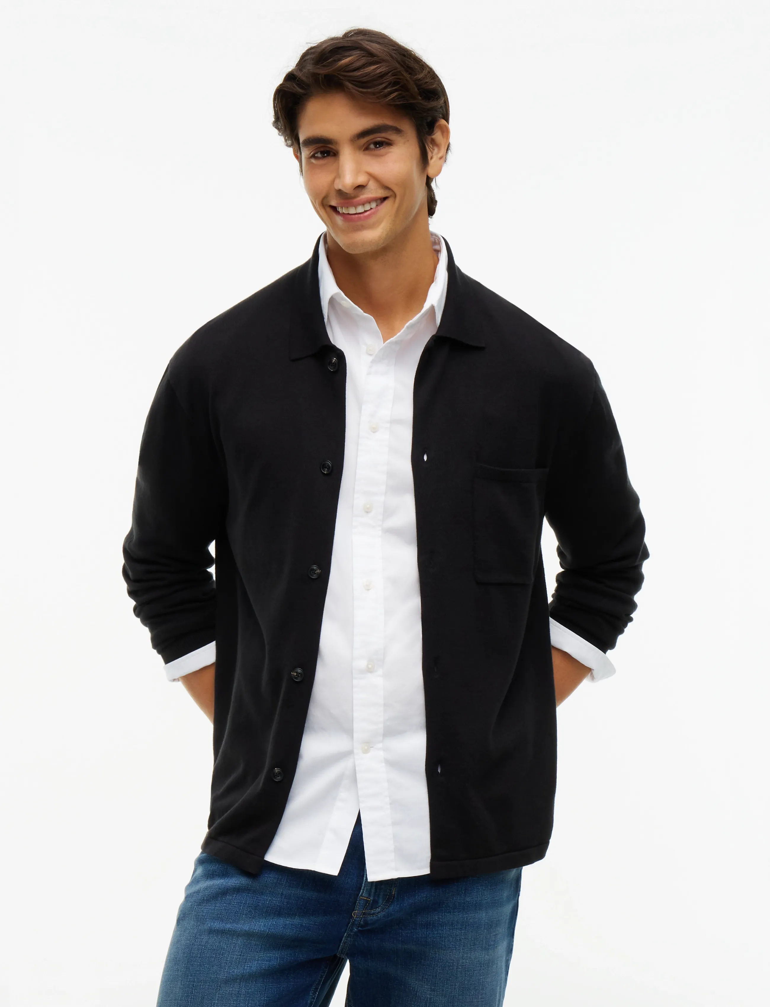 Essential Cotton Ls Over Shirt