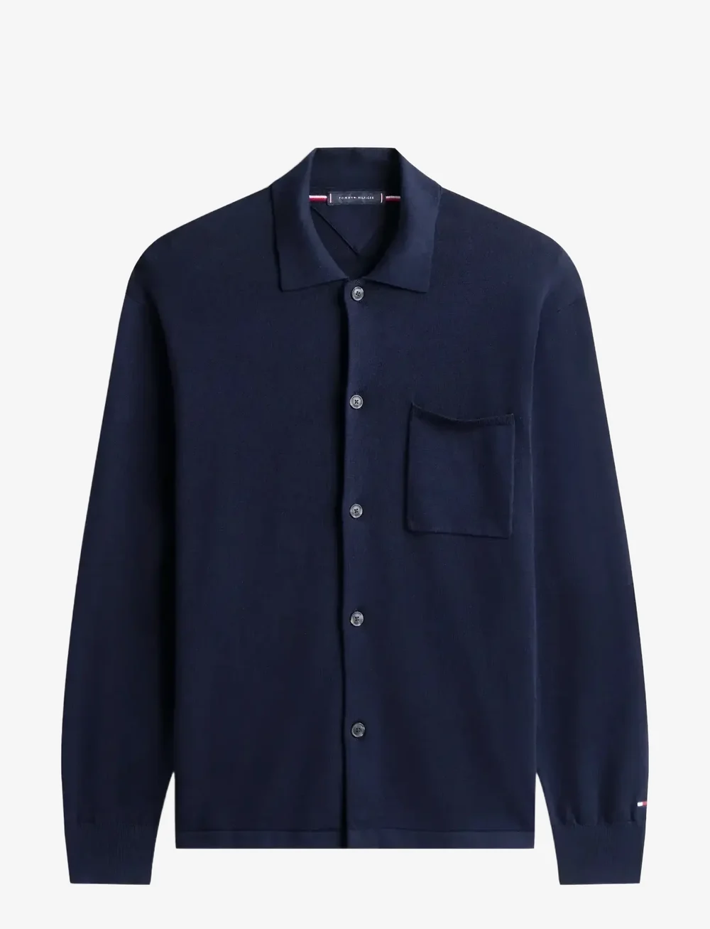 Tommy Hilfiger - ESSENTIAL COTTON LS OVER SHIRT - cardigans - desert sky - 1