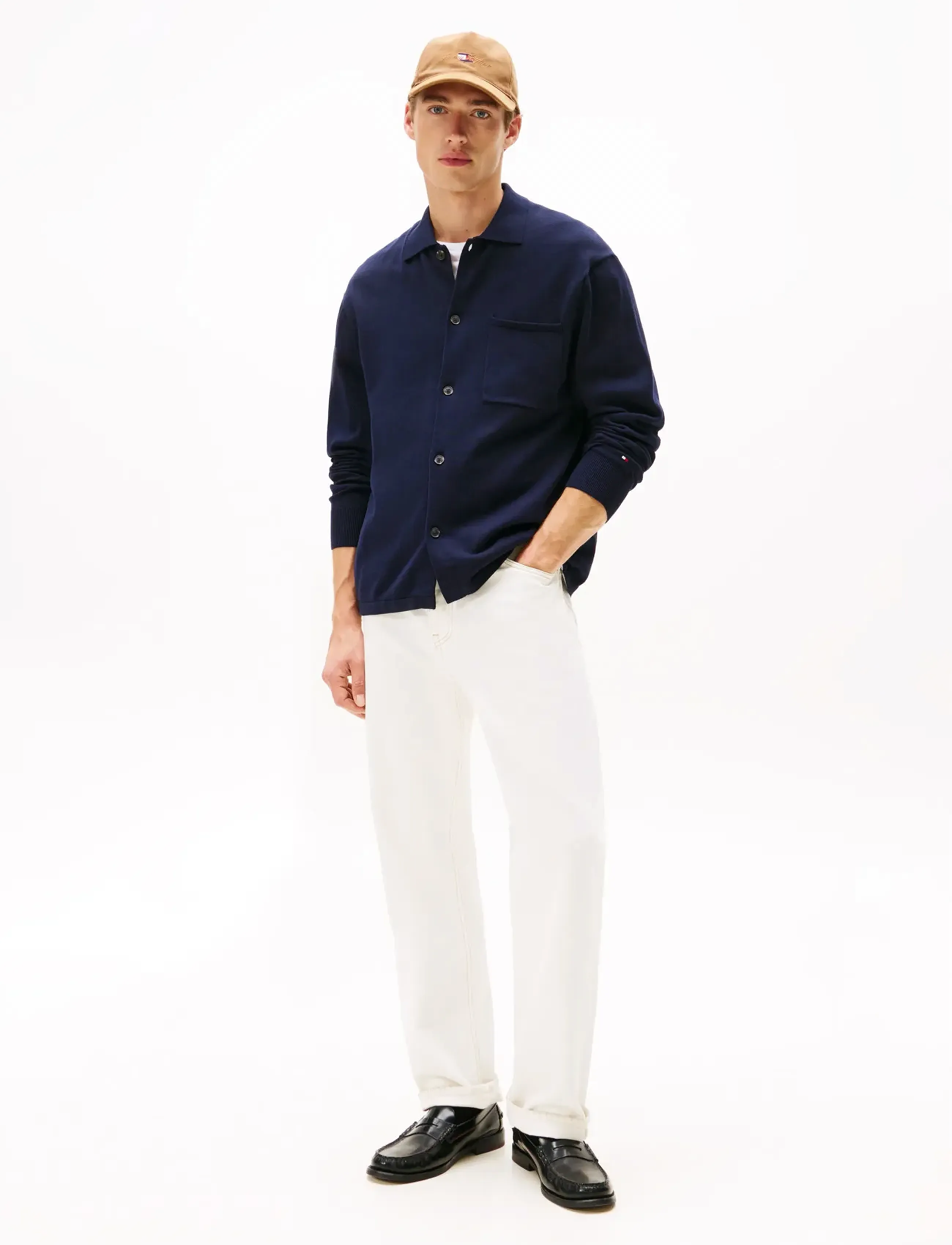 Tommy Hilfiger - ESSENTIAL COTTON LS OVER SHIRT - Überhemden - navy blue - 2