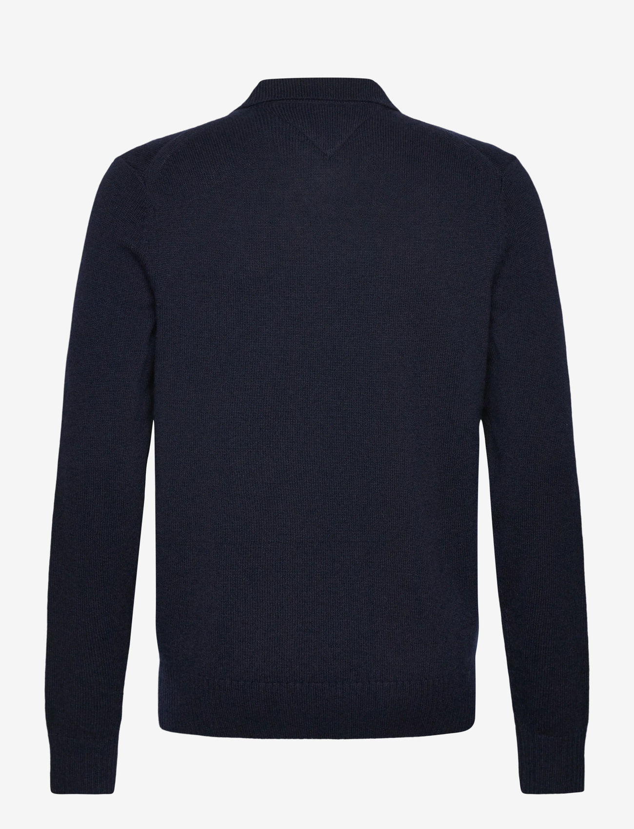 Tommy Hilfiger - LAMBSWOOL ZIP POLO - halfzip strik - desert sky - 2