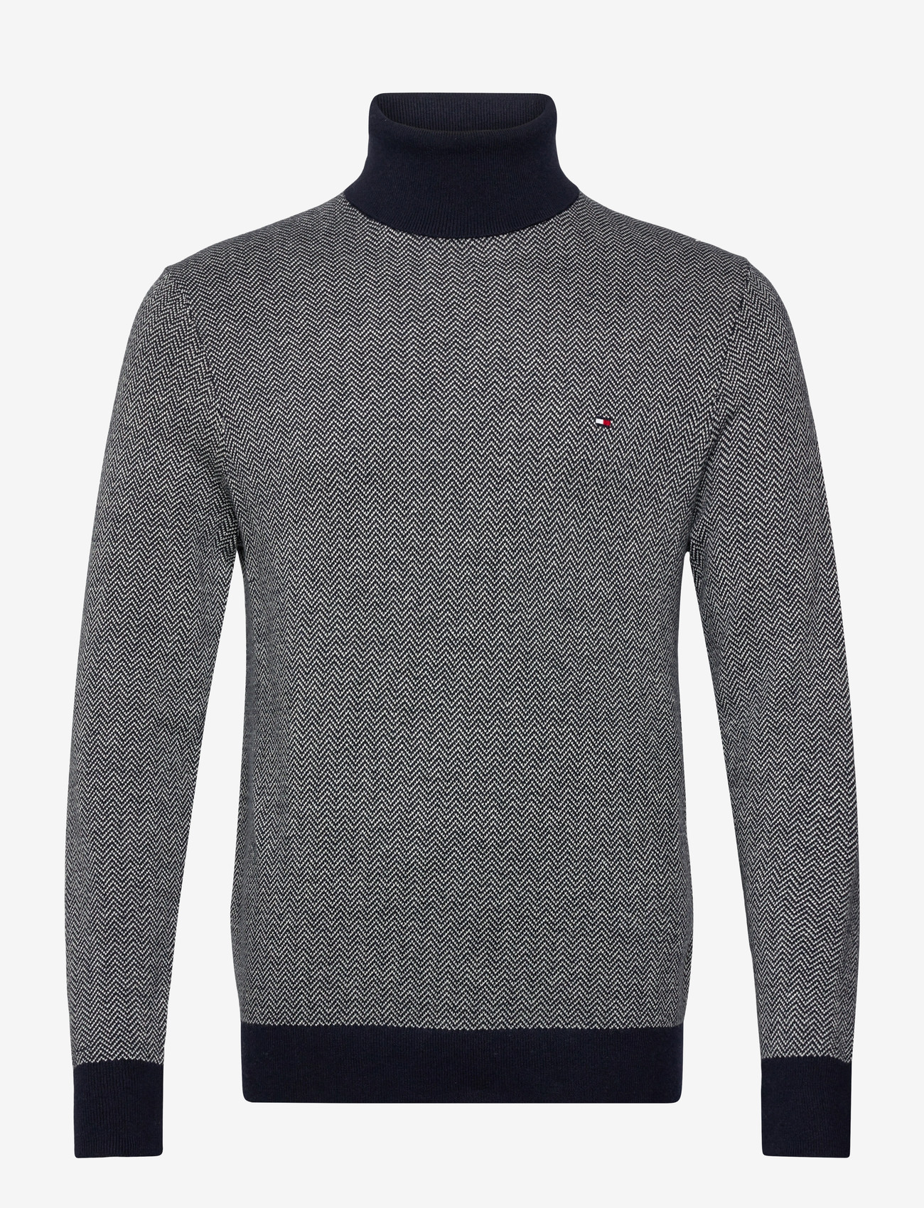 Tommy Hilfiger - PIMA CTN CASH HERRINGBONE ROLL - rullekraver - desert sky ivory petal - 1