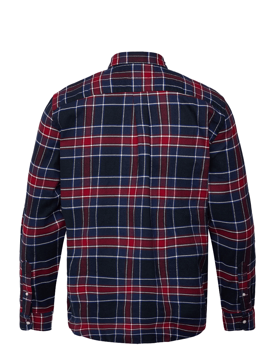 Tommy Hilfiger - HERO FLANNEL TARTN CHCK RF SHIRT - karierte hemden - preppy navy check - 2